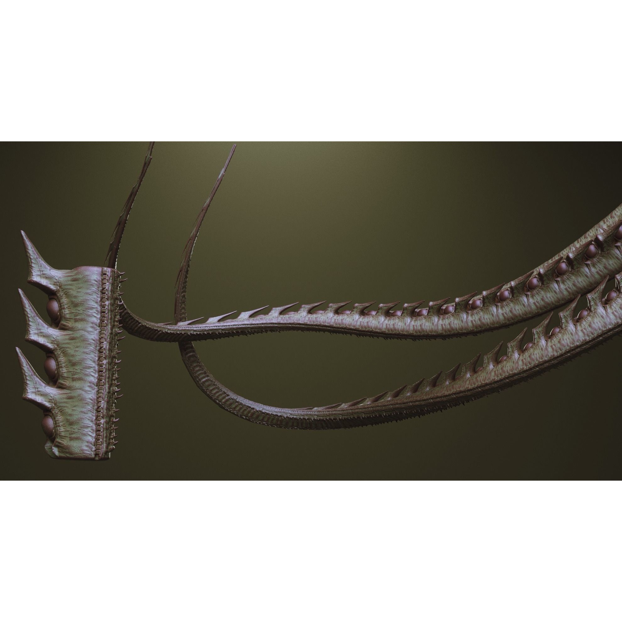 Tentacles - ZBrush Brushes and OBJ 3D Model - View 29