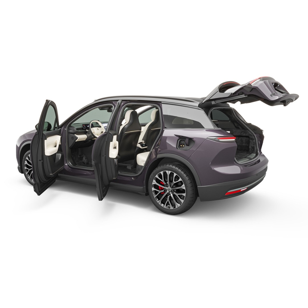 2024 NIO EL6 ES6 3D Model – High Poly SUV with Interior, Blender, FBX, OBJ - View 10