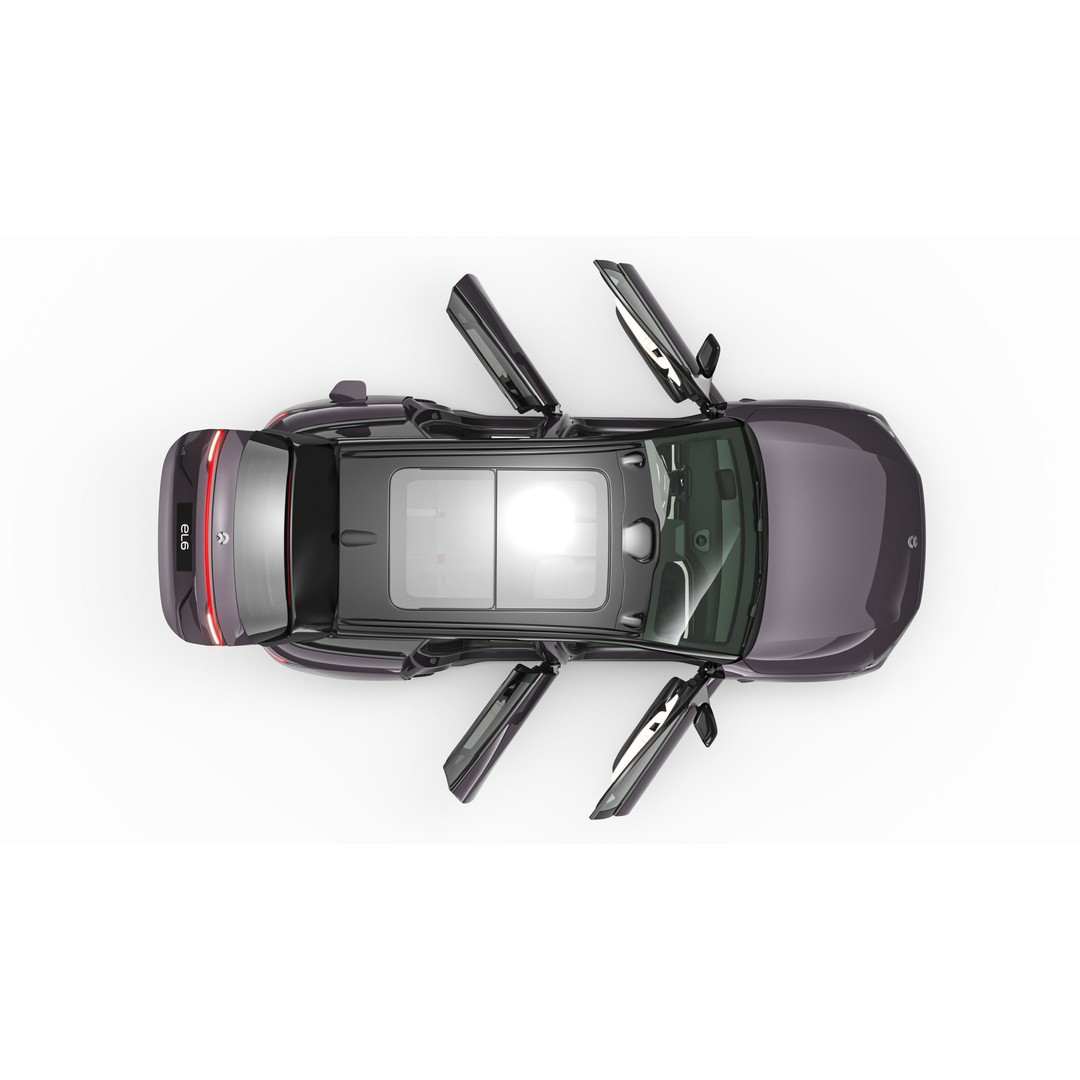 2024 NIO EL6 ES6 3D Model – High Poly SUV with Interior, Blender, FBX, OBJ - View 11