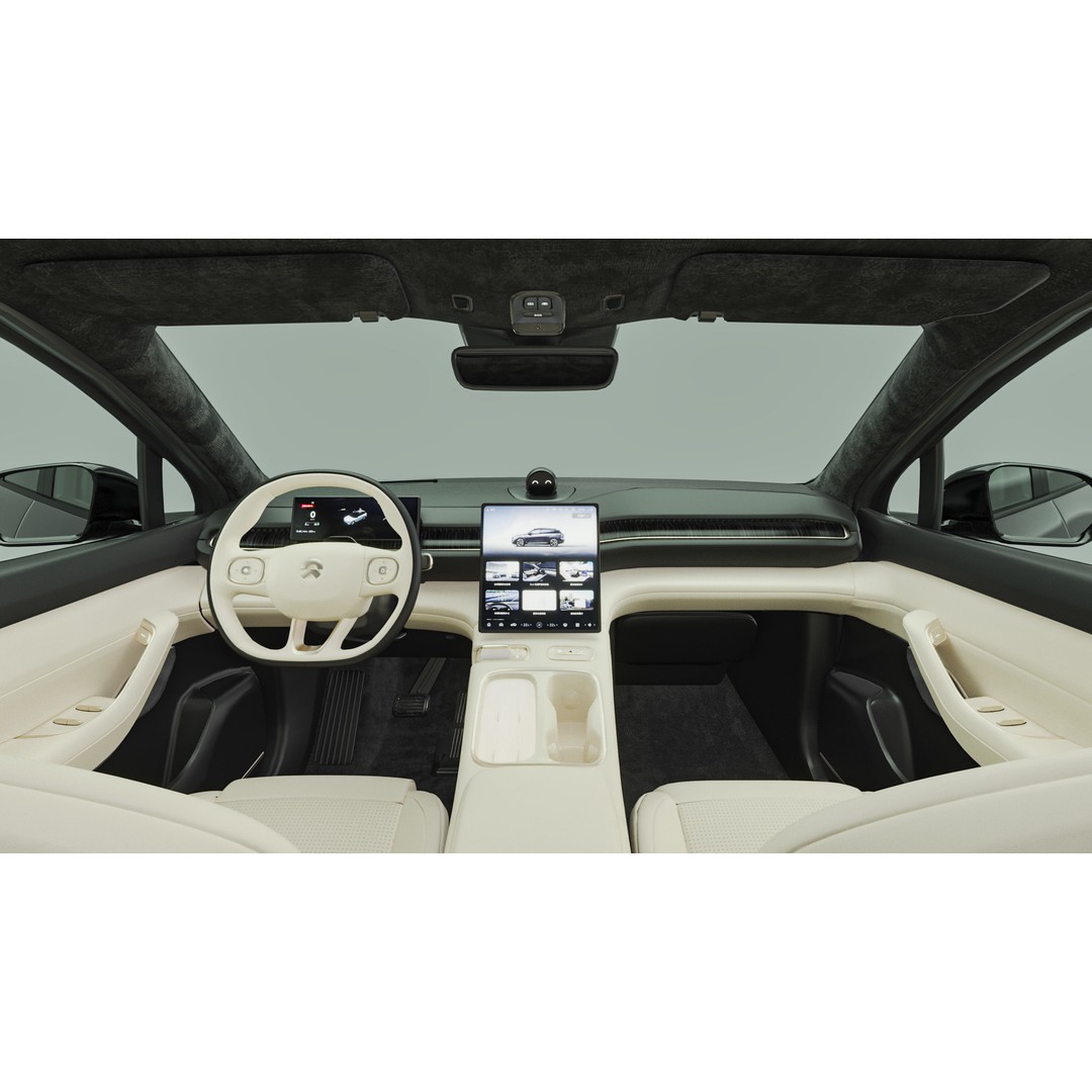 2024 NIO EL6 ES6 3D Model – High Poly SUV with Interior, Blender, FBX, OBJ - View 12