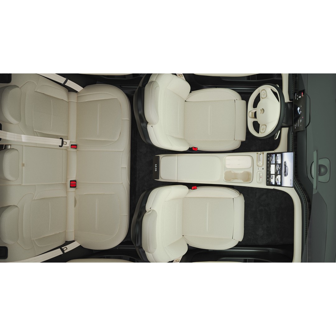 2024 NIO EL6 ES6 3D Model – High Poly SUV with Interior, Blender, FBX, OBJ - View 16