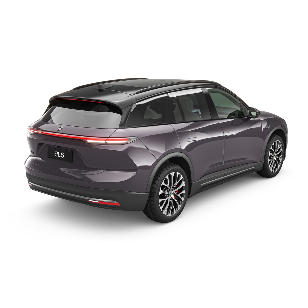 2024 NIO EL6 ES6 3D Model – High Poly SUV with Interior, Blender, FBX, OBJ - View 3