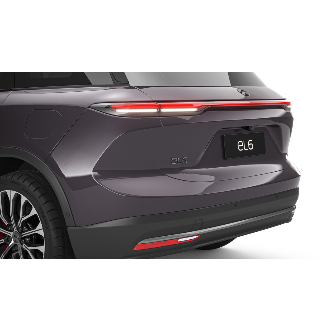 2024 NIO EL6 ES6 3D Model – High Poly SUV with Interior, Blender, FBX, OBJ - View 5