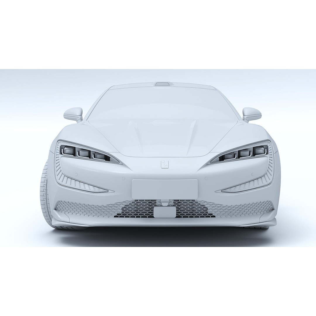 2025 BYD YangWang U7 EV 3D Model – High Poly Game Asset, FBX, Blender - View 19