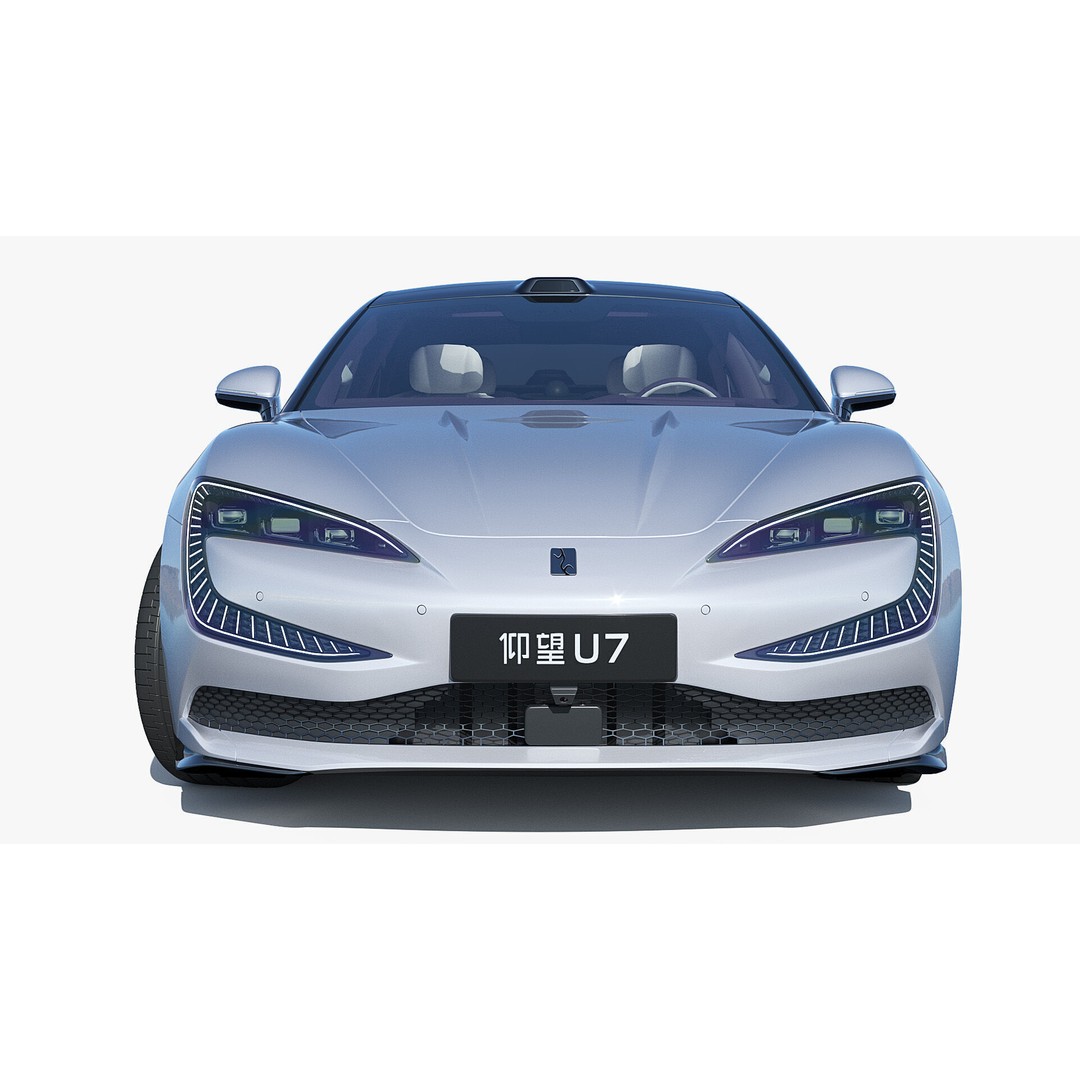 2025 BYD YangWang U7 EV 3D Model – High Poly Game Asset, FBX, Blender - View 7