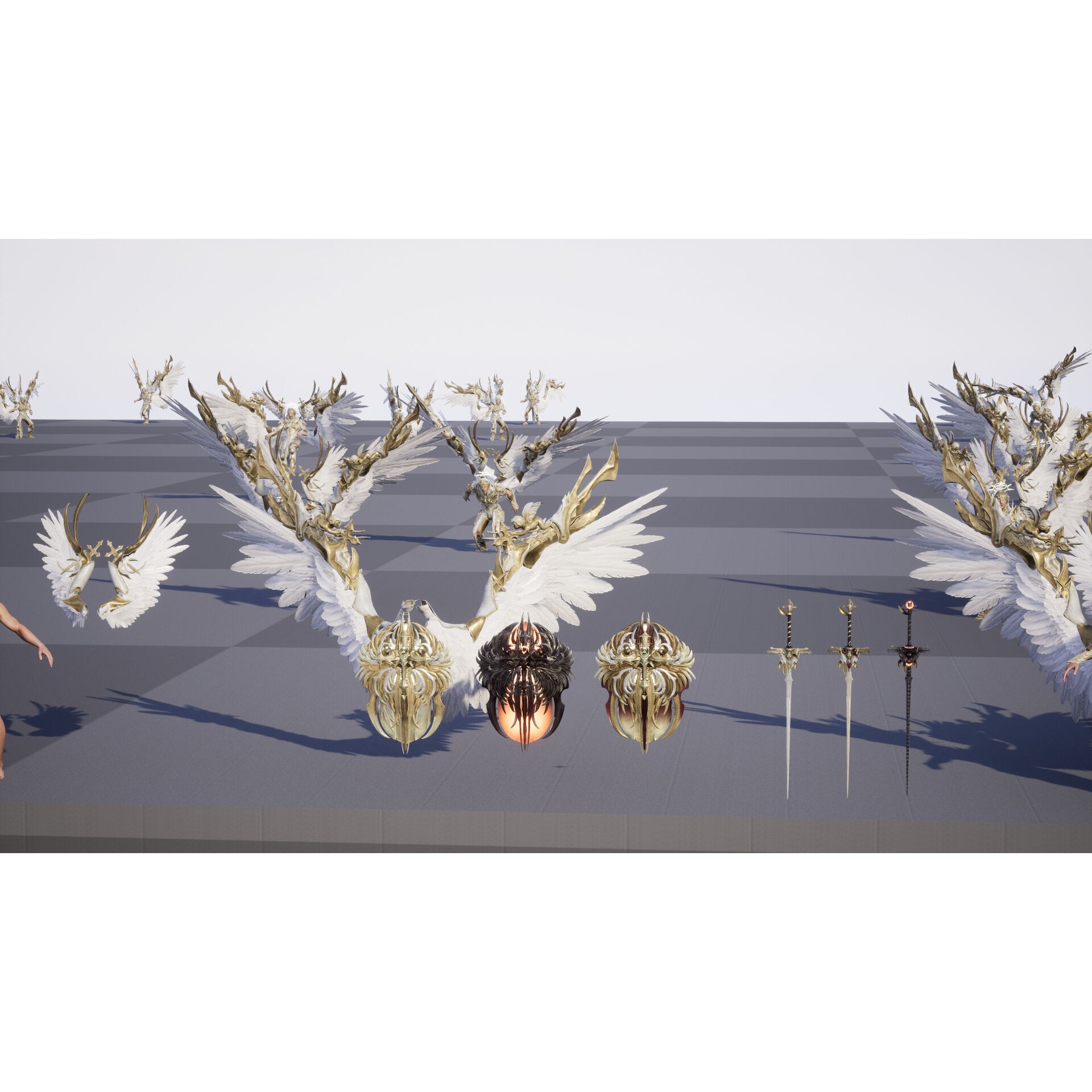 ArchAngel - Low-Poly Game-Ready 3D Model - View 29