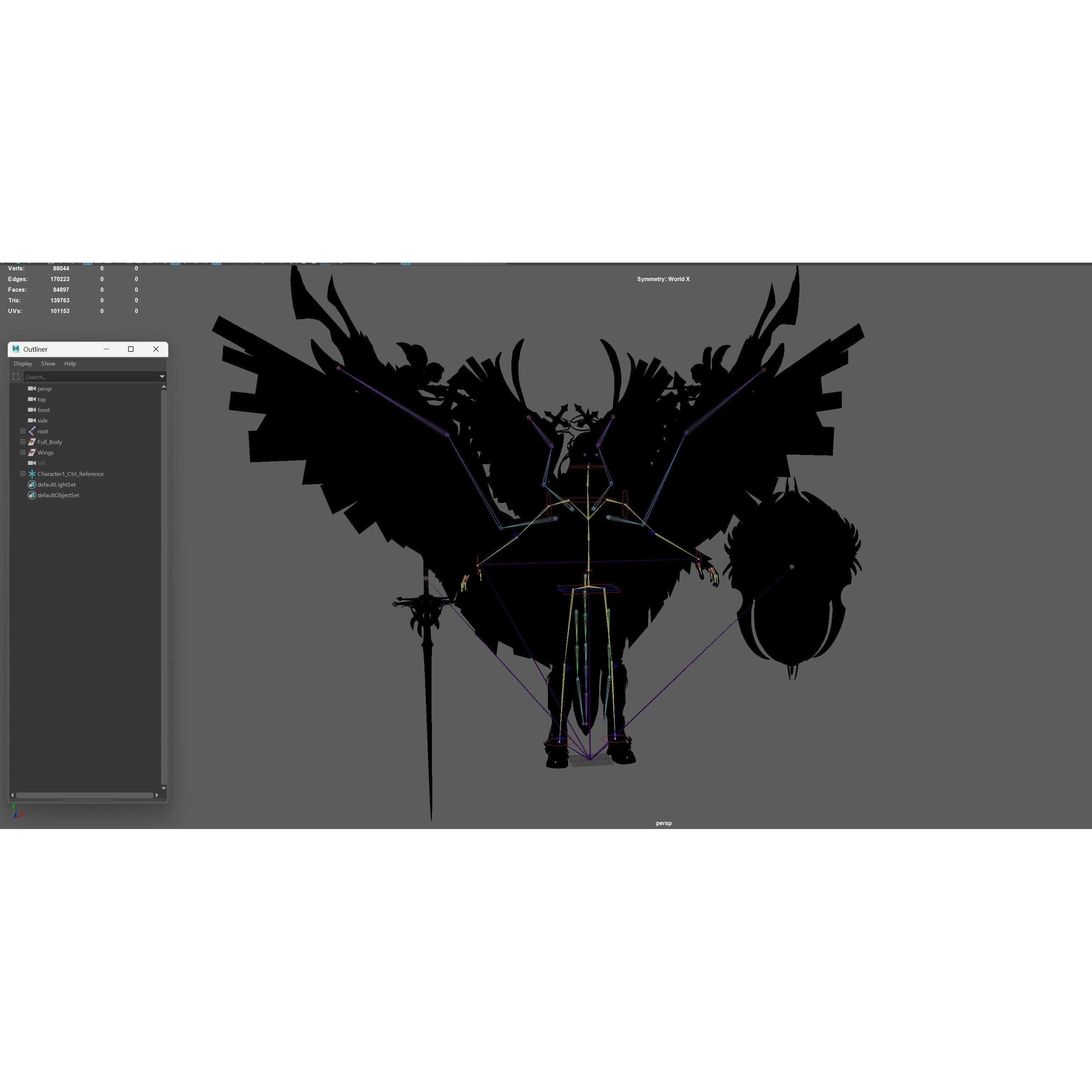 ArchAngel - Low-Poly Game-Ready 3D Model - View 38