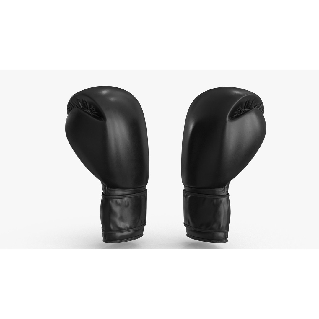Boxing Glove 3D Model – Low Poly PBR Game Asset, FBX, OBJ - View 11