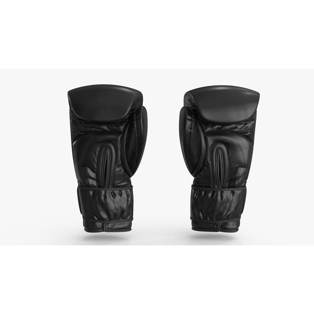 Boxing Glove 3D Model – Low Poly PBR Game Asset, FBX, OBJ - View 3