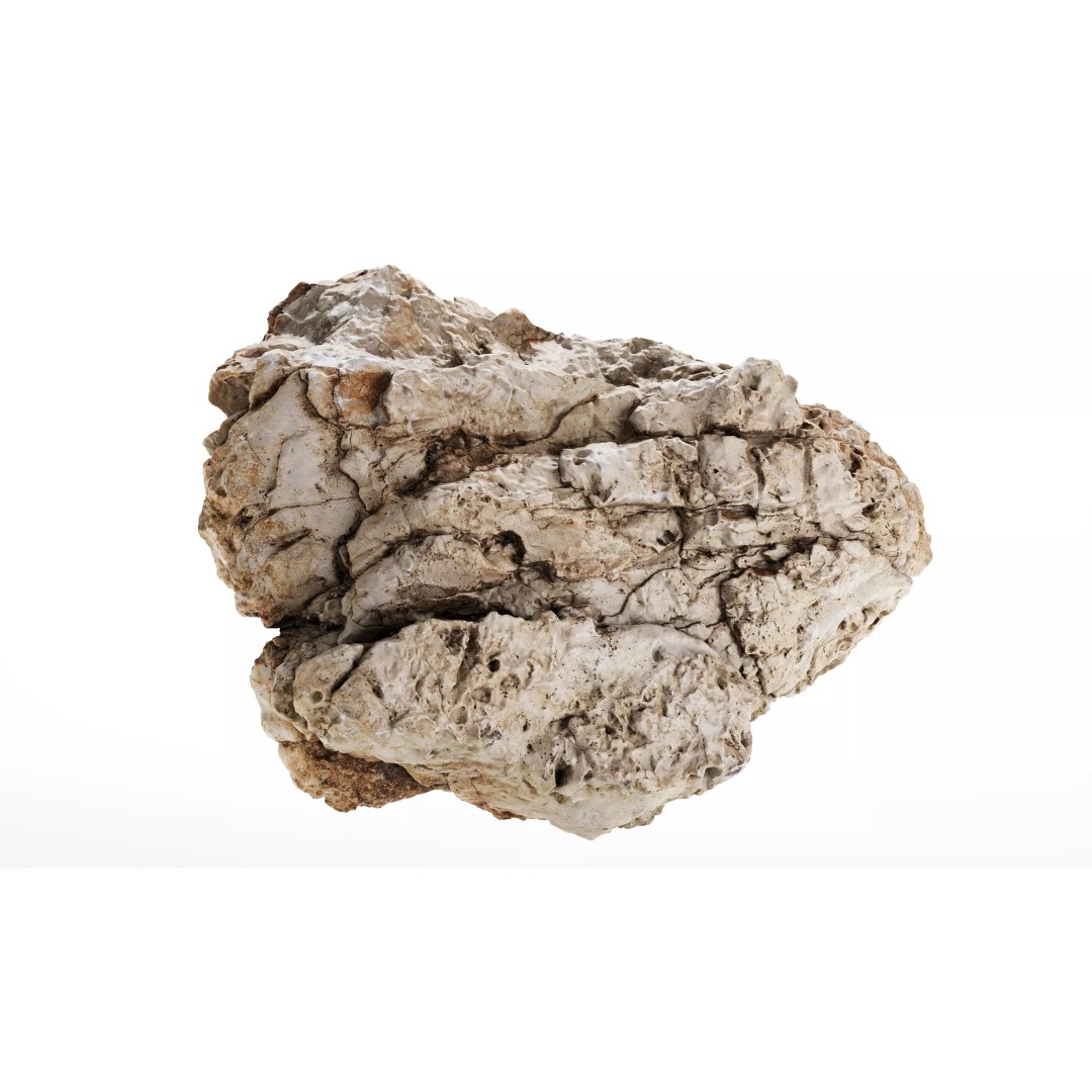 Photorealistic Rock 3D Model – Low Poly PBR Asset, 8K Textures - View 15