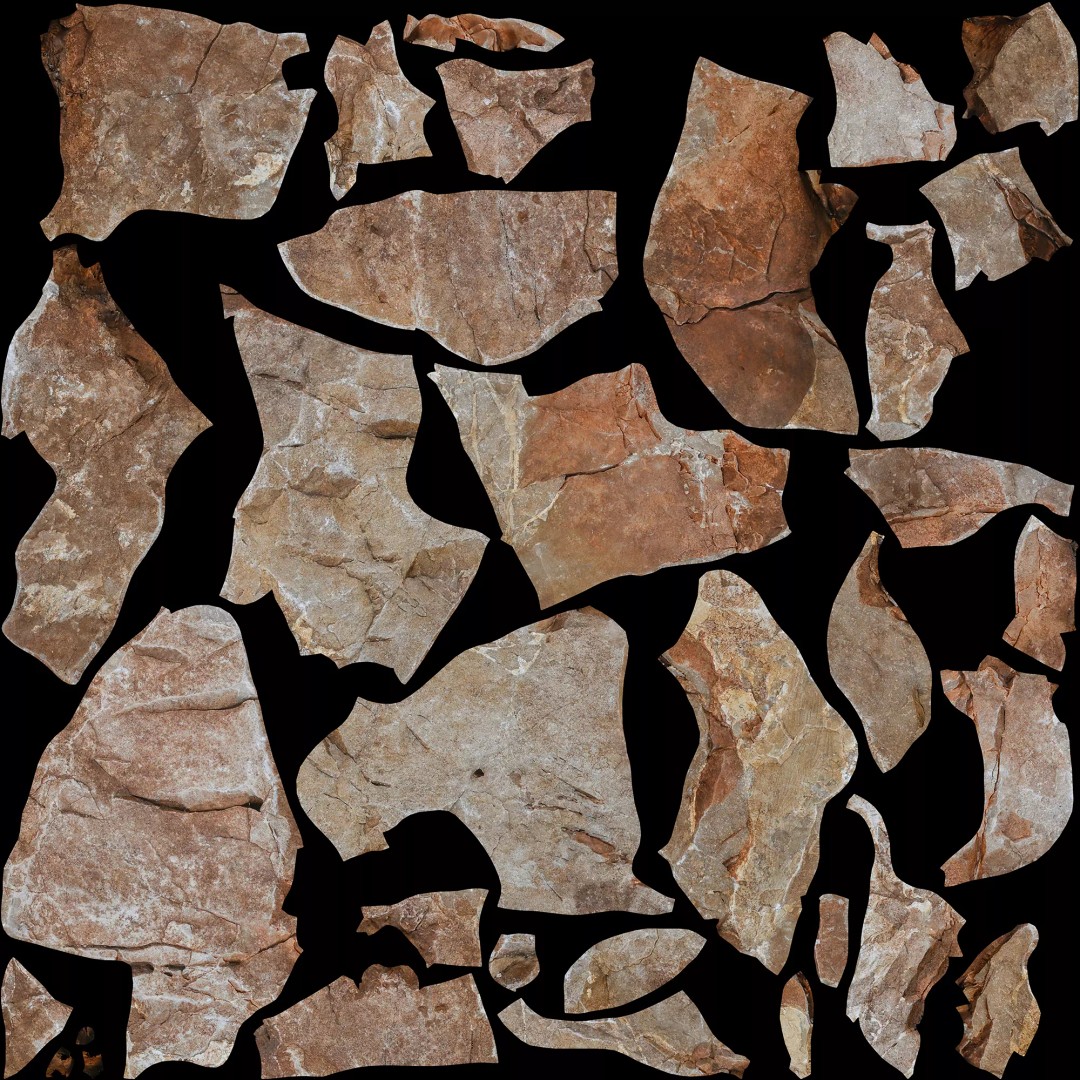 Photorealistic Rock 3D Model – Low Poly PBR Asset, 8K Textures - View 26