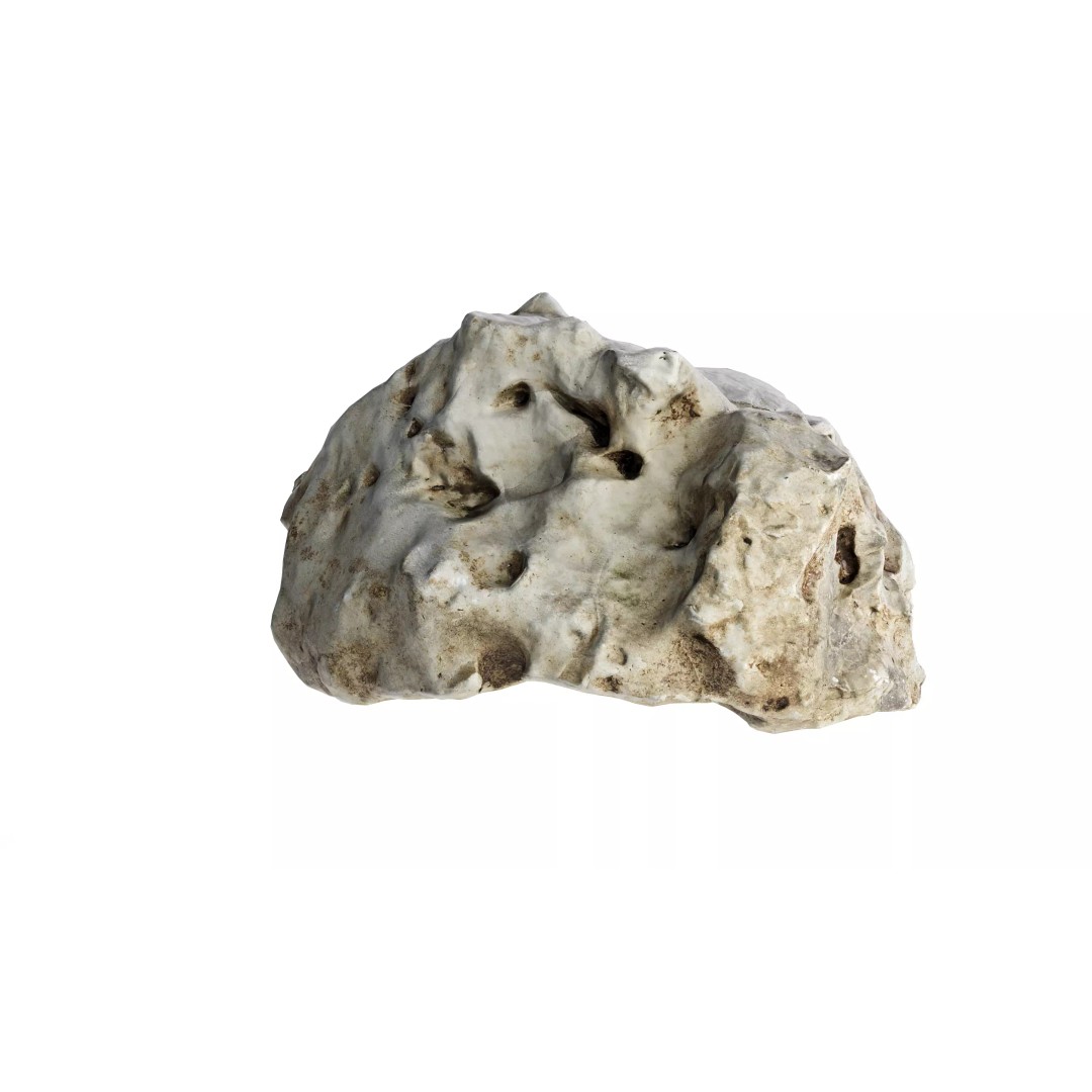Photorealistic Rock 3D Model – Low Poly PBR Asset, 8K Textures - View 36
