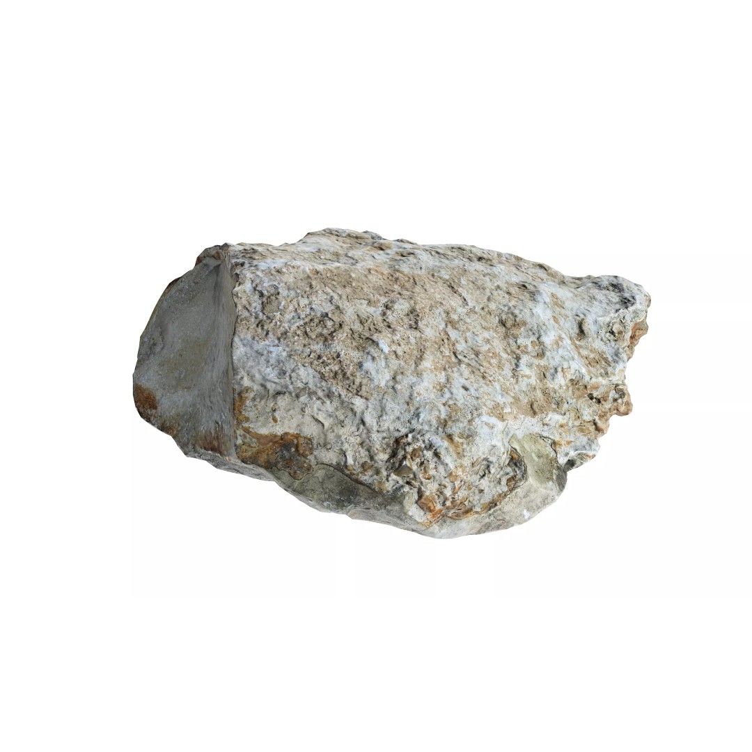 Photorealistic Rock 3D Model – Low Poly PBR Asset, 8K Textures - View 47