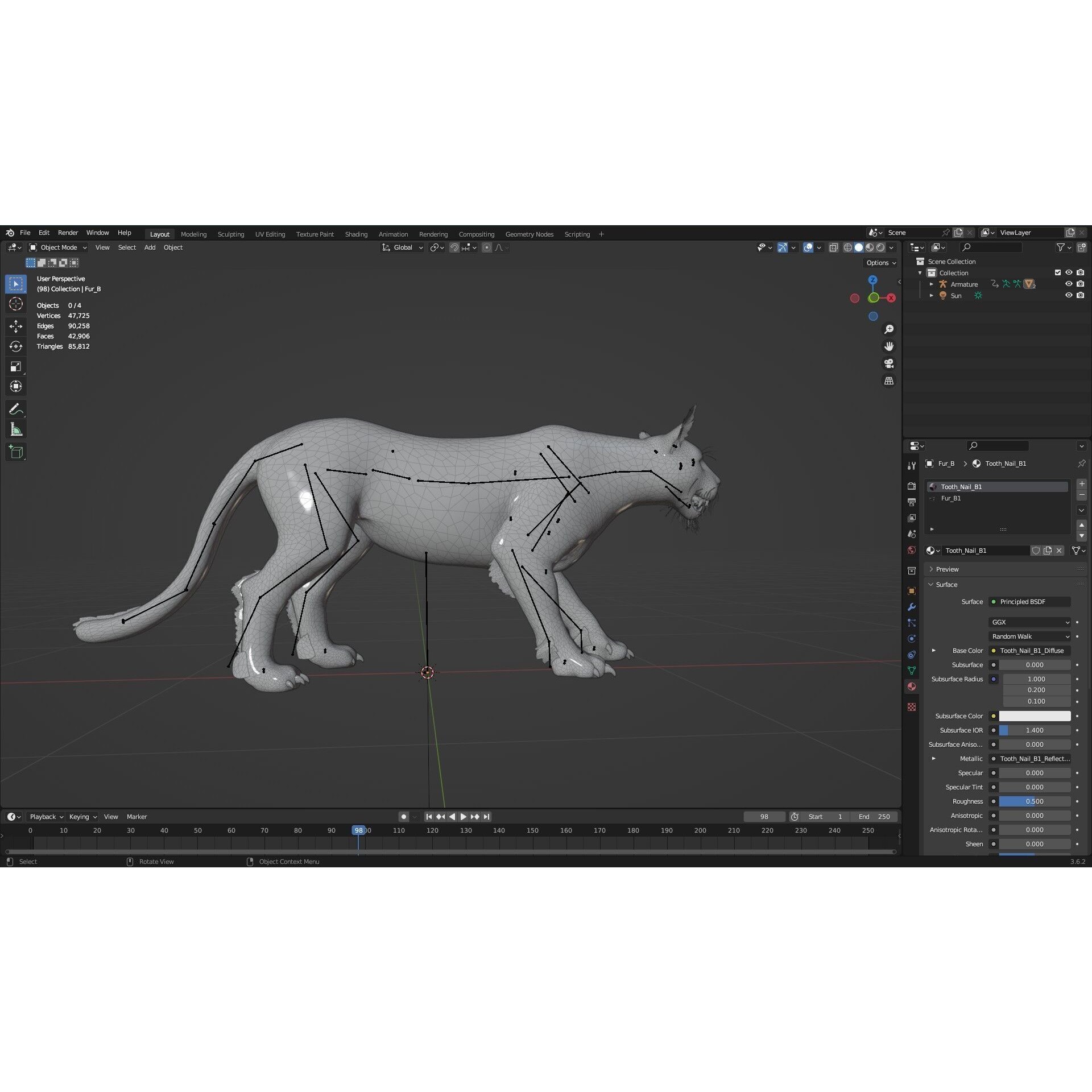 Panther-B1 - Game-Ready 3D Model - View 21