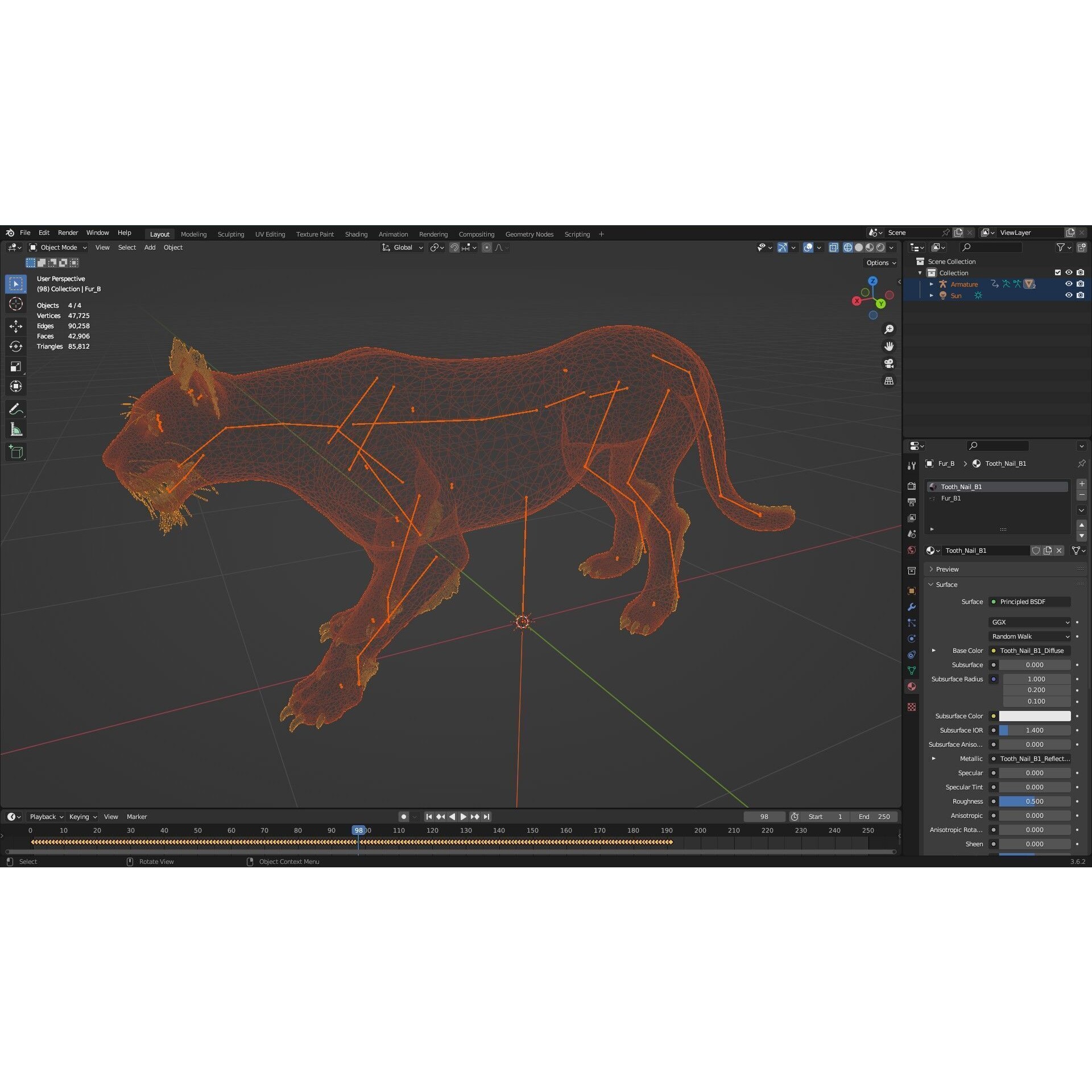 Panther-B1 - Game-Ready 3D Model - View 22
