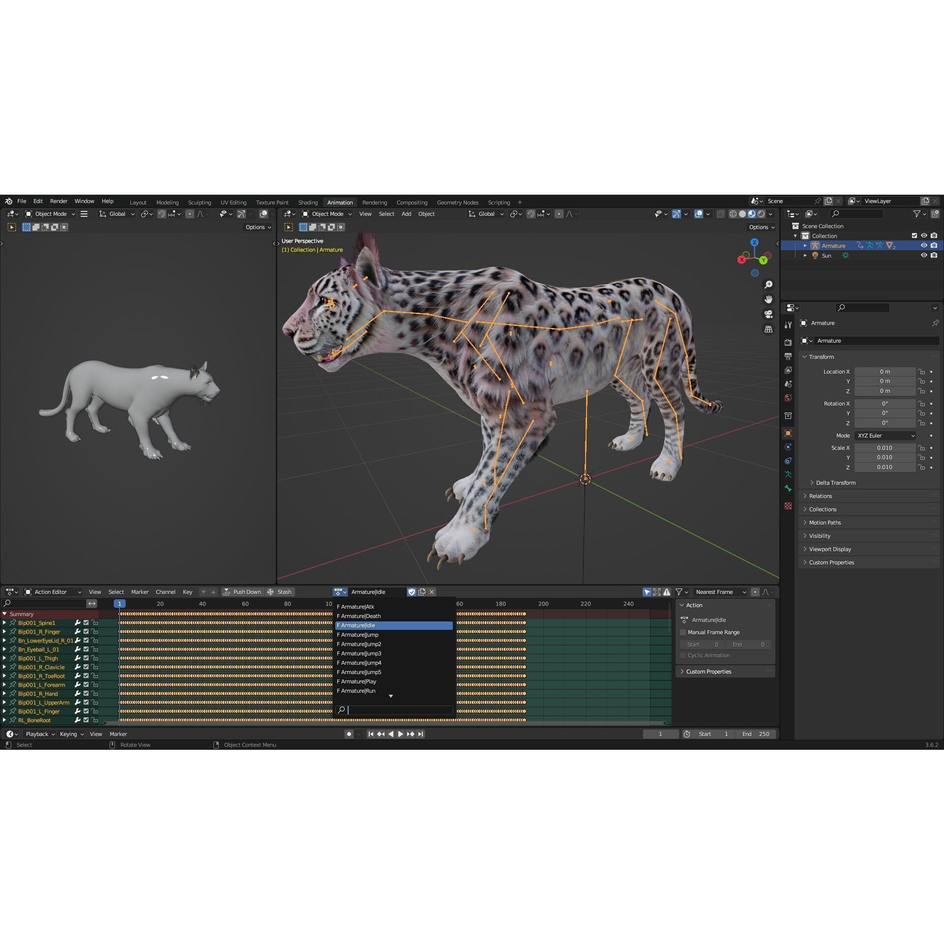 Panther-B1 - Game-Ready 3D Model - View 23