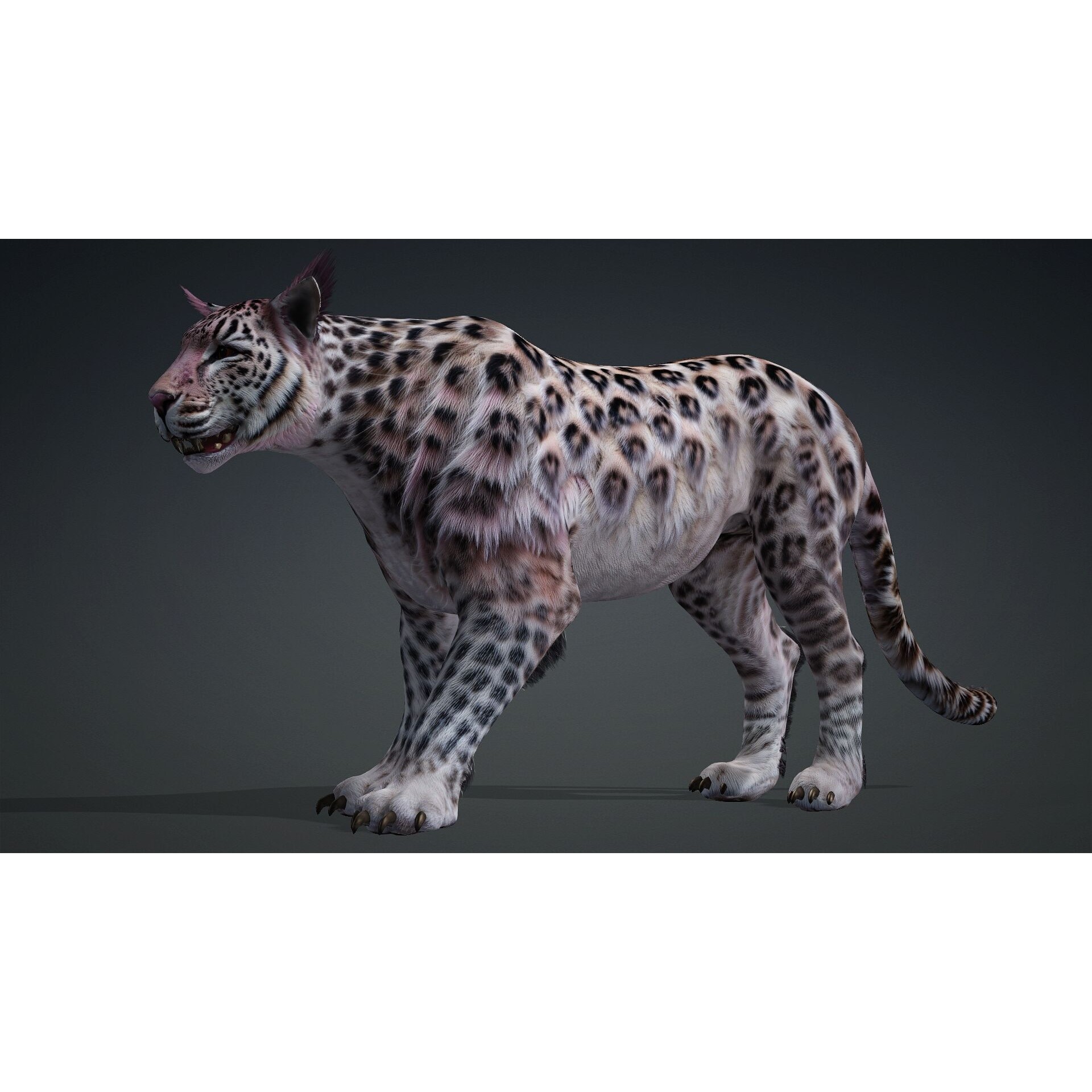 Panther-B1 - Game-Ready 3D Model - View 3