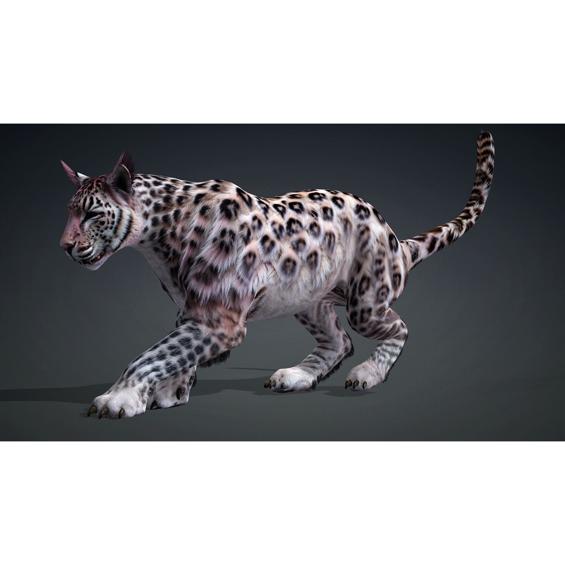 Panther-B1 - Game-Ready 3D Model - View 4