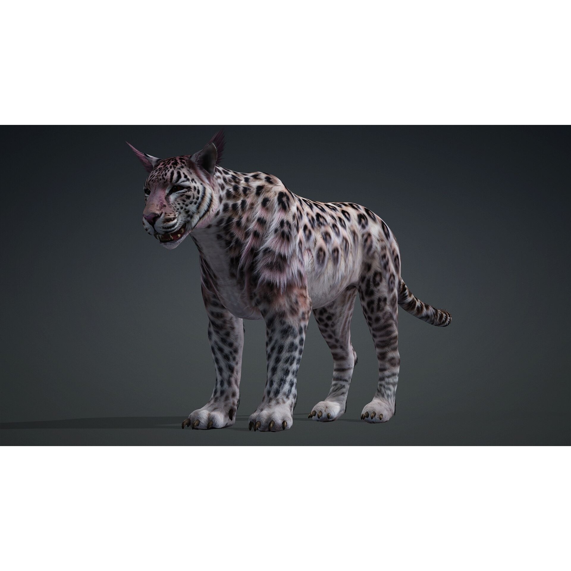 Panther-B1 - Game-Ready 3D Model - View 5