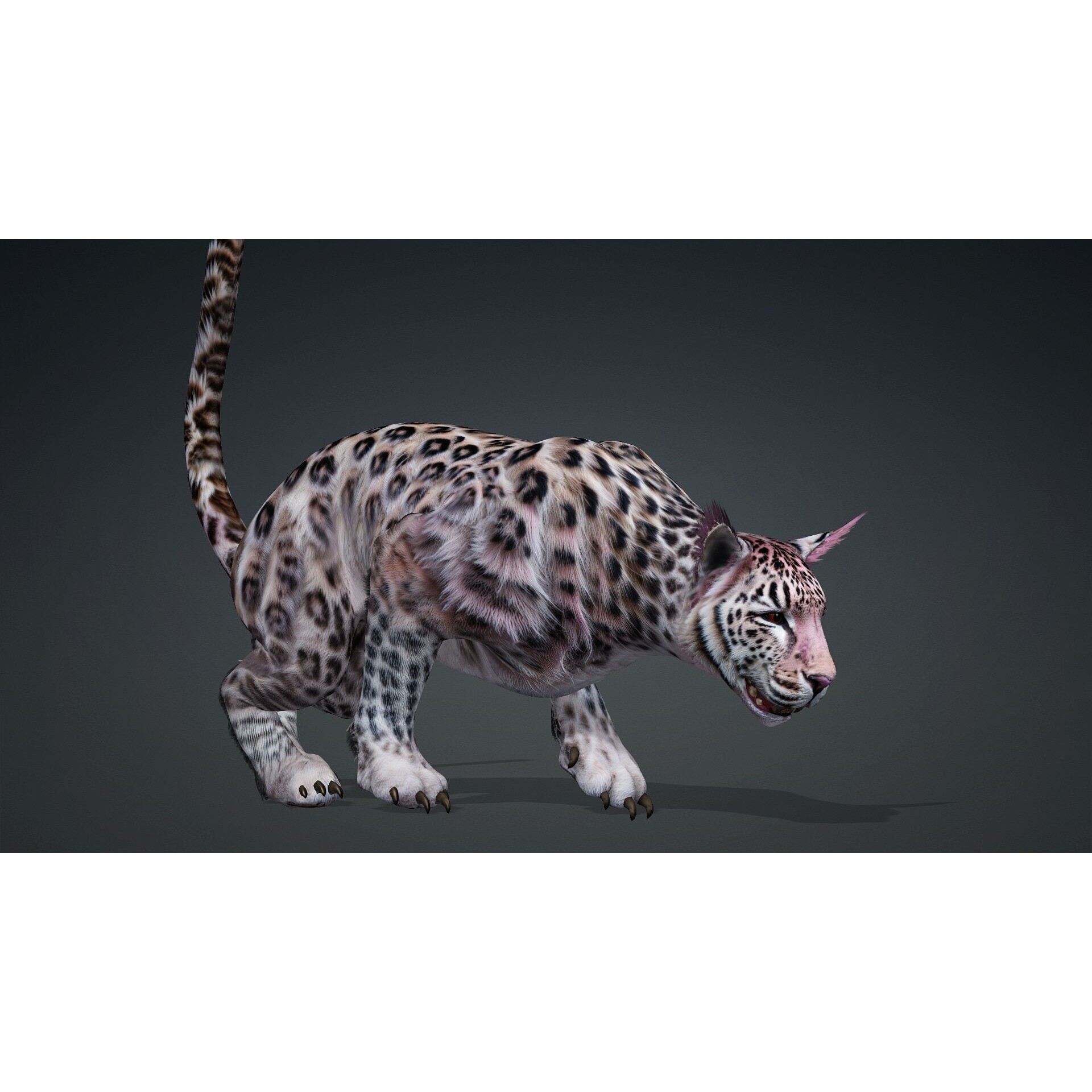 Panther-B1 - Game-Ready 3D Model - View 7
