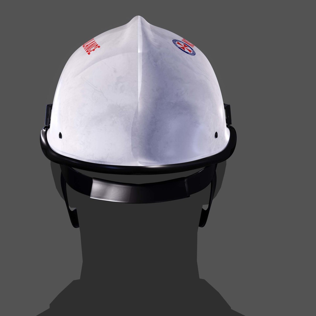 Pacific R5SNB Rescue Helmet 3D Model – Low Poly PBR Textures, FBX/OBJ - View 15