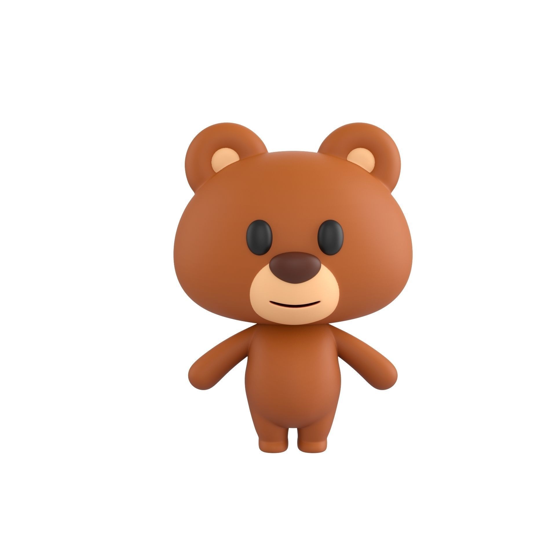 Rigged Cartoon Animal Pack - Game-Ready 3D Model - View 18