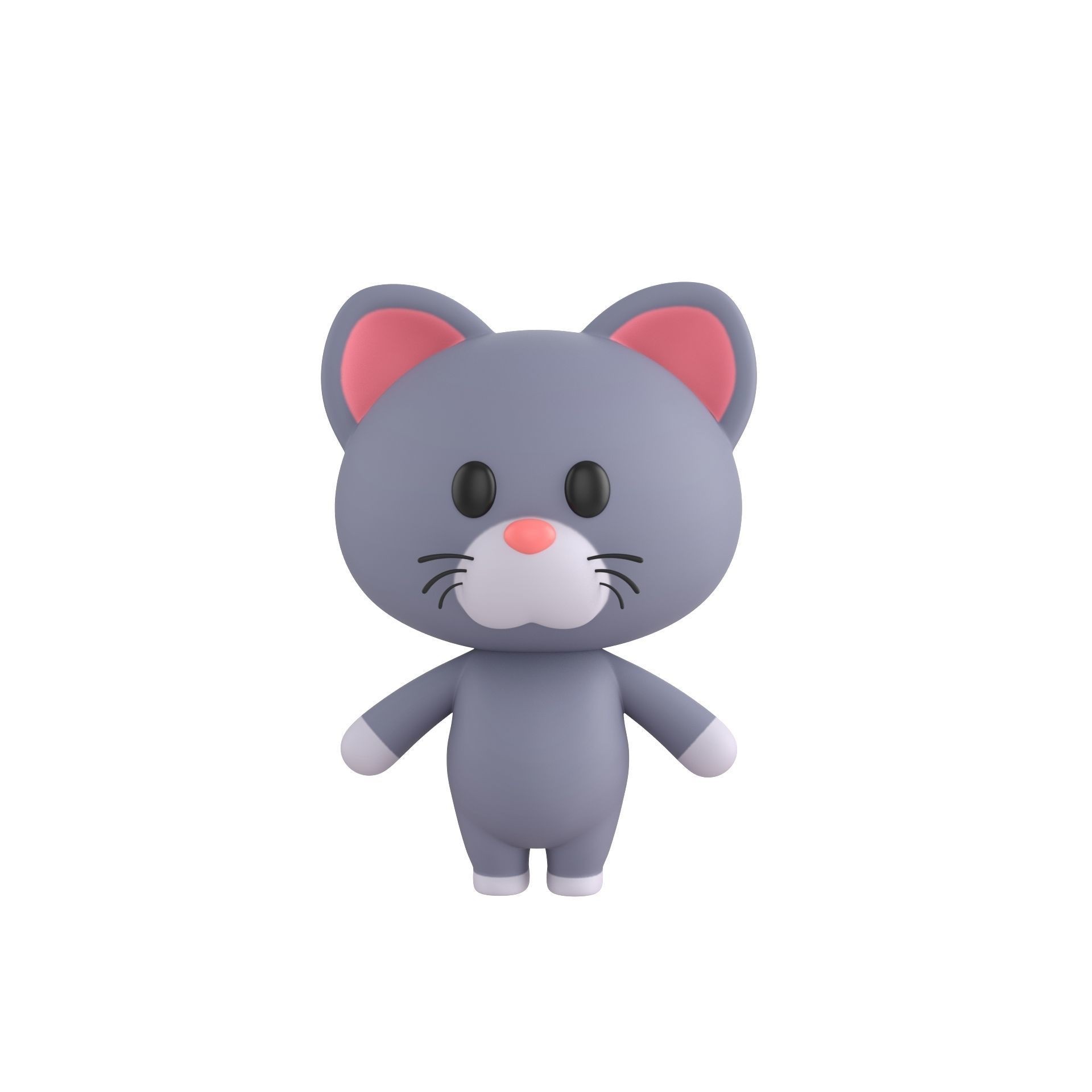 Rigged Cartoon Animal Pack - Game-Ready 3D Model - View 19