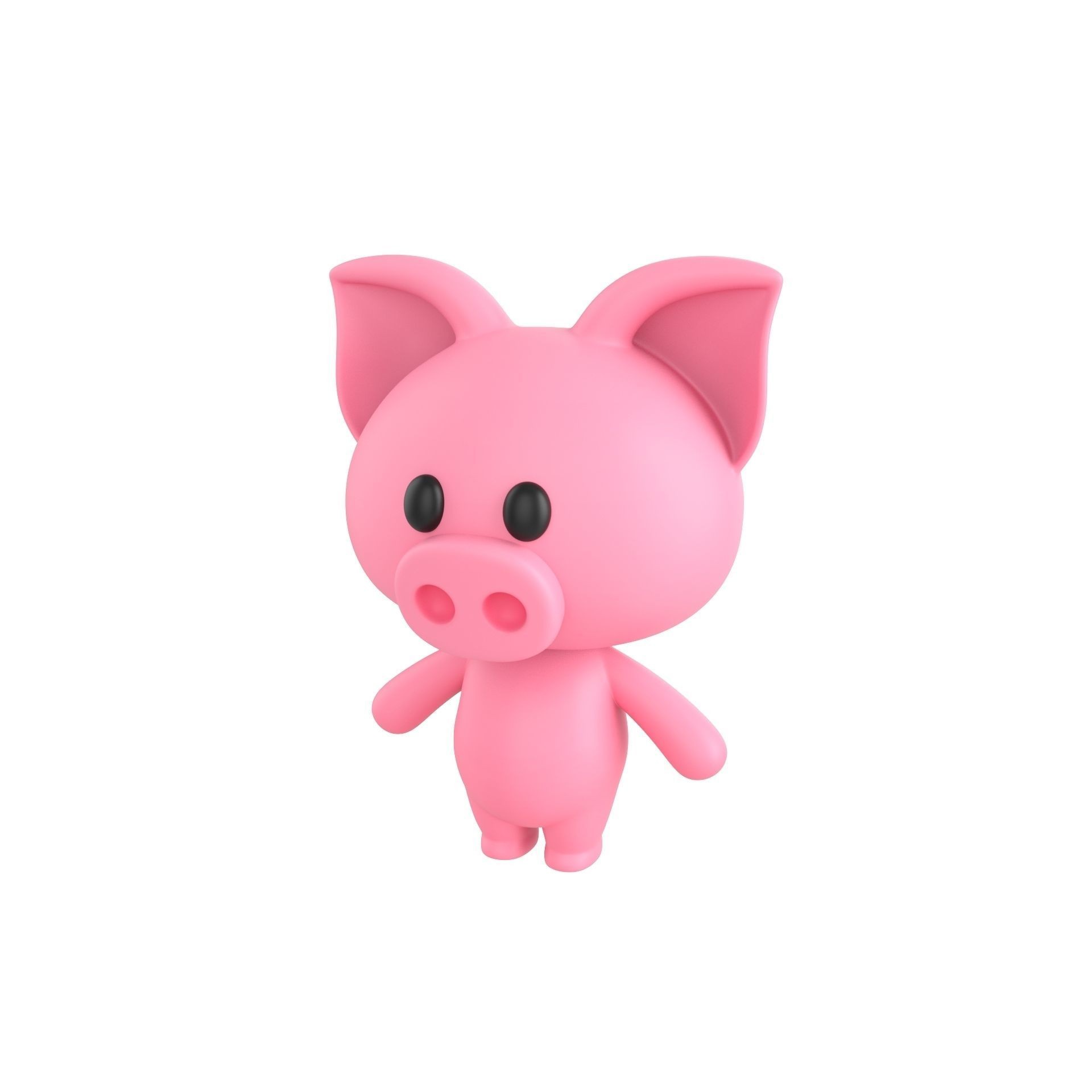 Rigged Cartoon Animal Pack - Game-Ready 3D Model - View 20