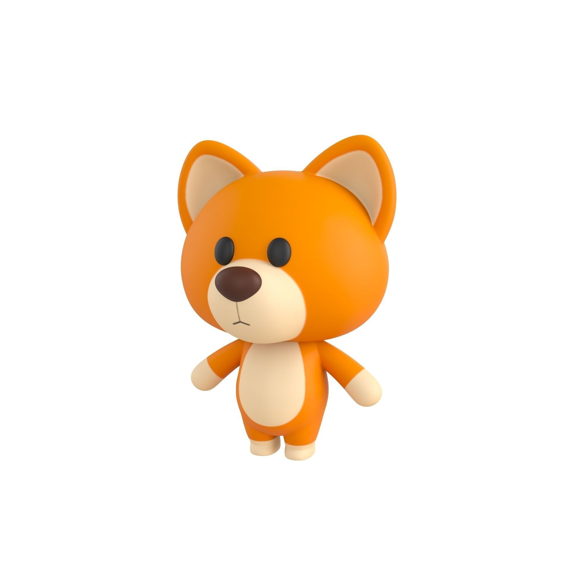 Rigged Cartoon Animal Pack - Game-Ready 3D Model - View 23