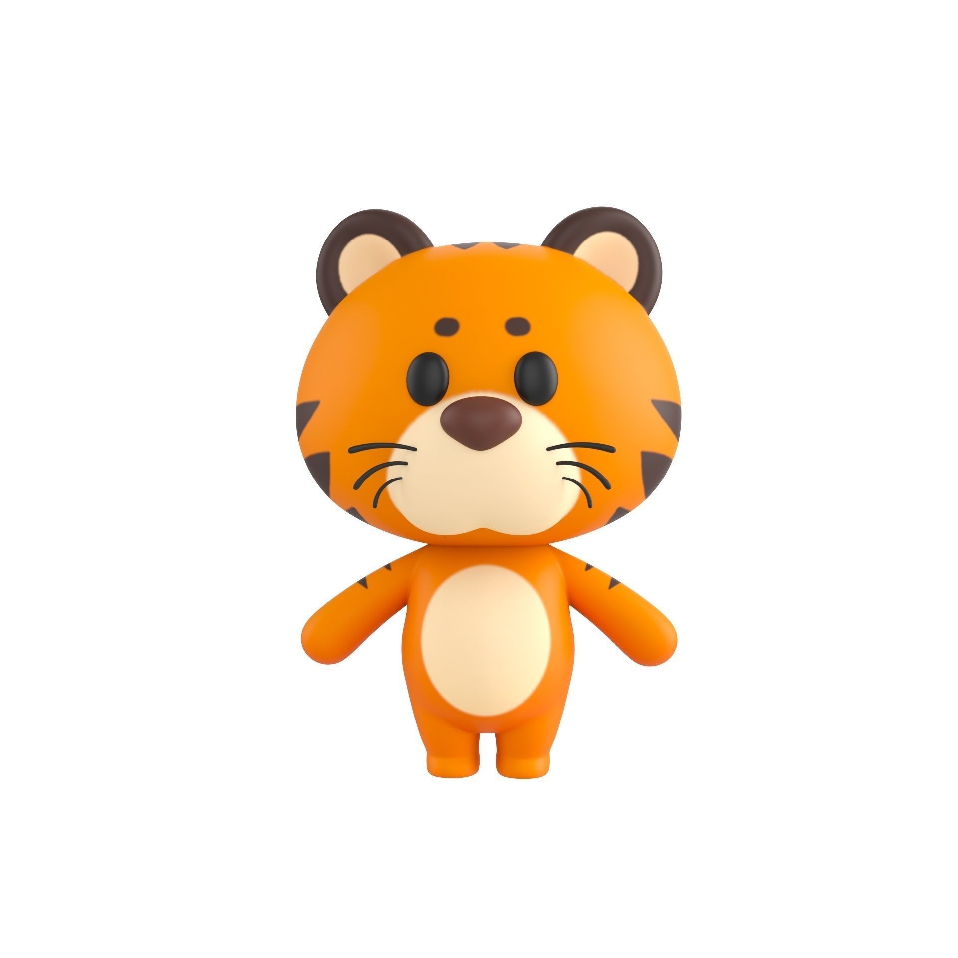 Rigged Cartoon Animal Pack - Game-Ready 3D Model - View 24