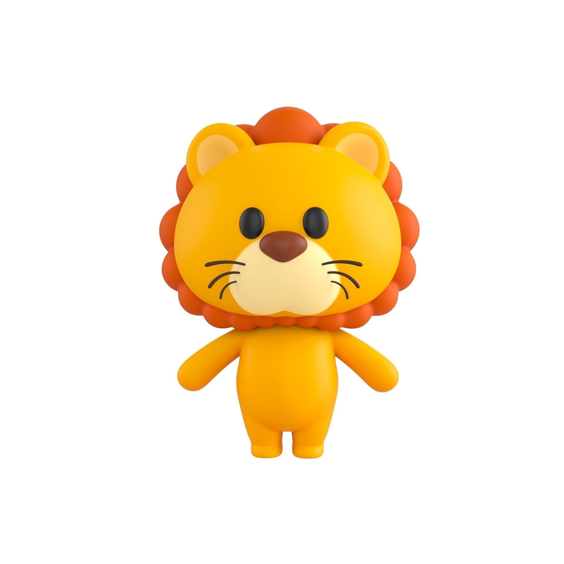 Rigged Cartoon Animal Pack - Game-Ready 3D Model - View 26