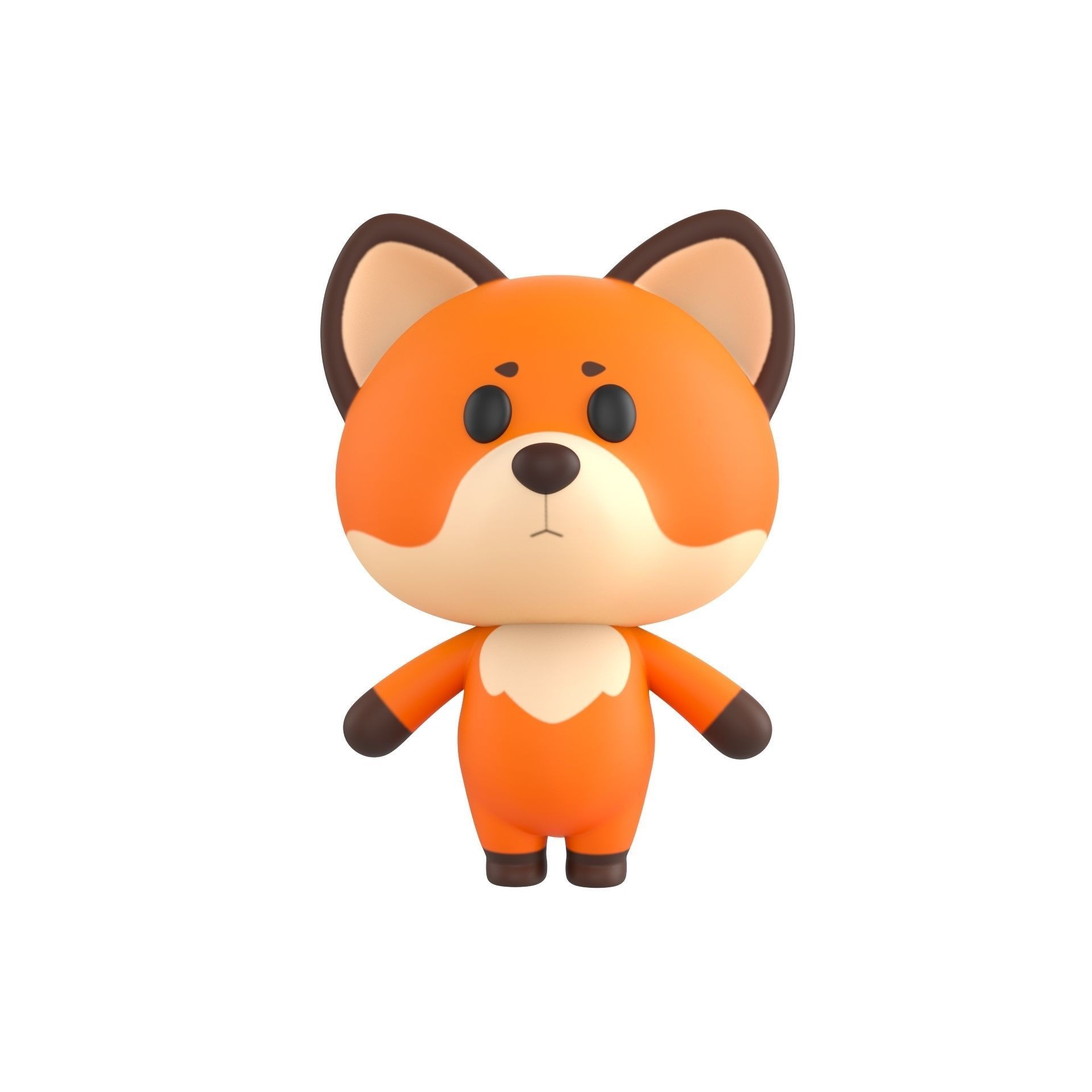 Rigged Cartoon Animal Pack - Game-Ready 3D Model - View 27