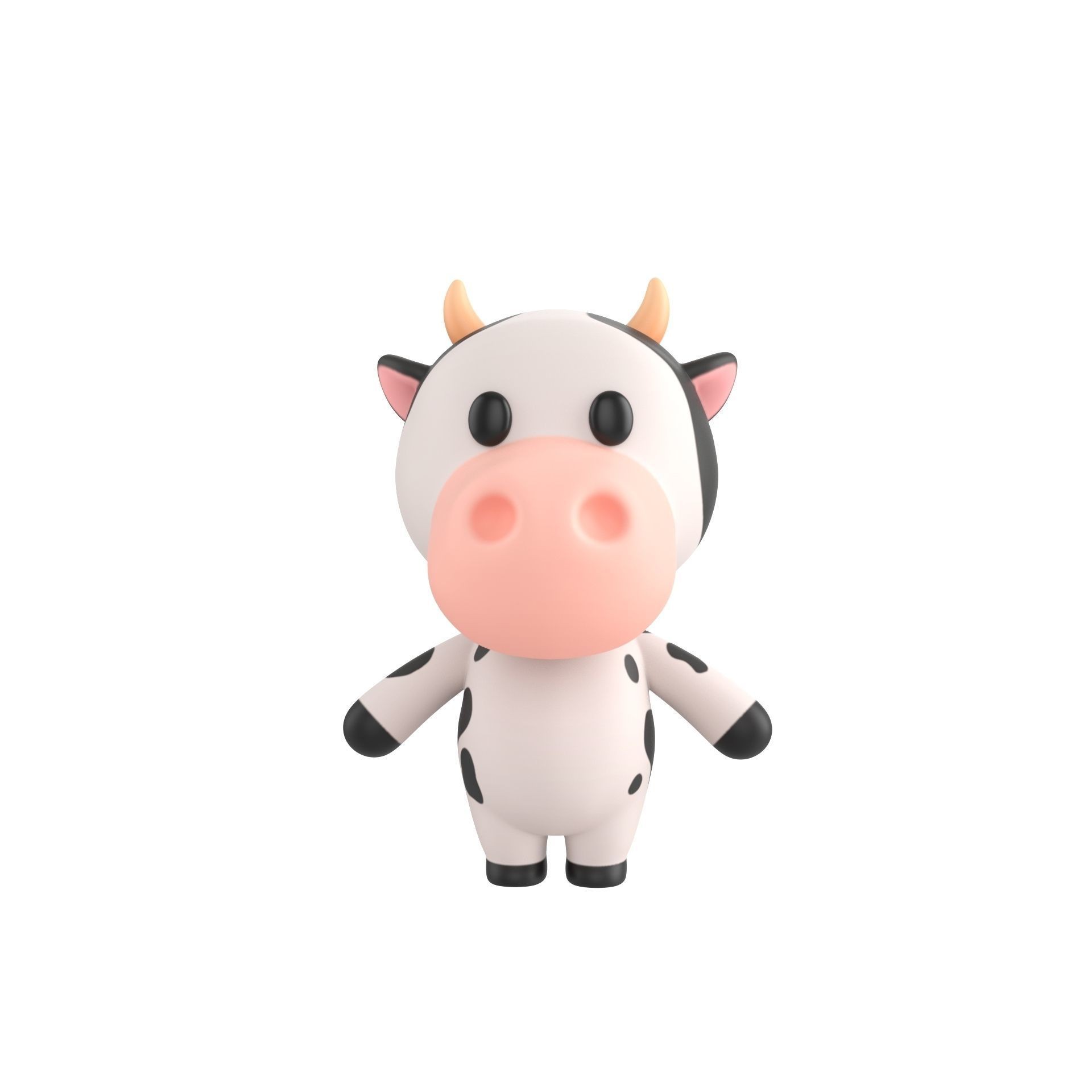 Rigged Cartoon Animal Pack - Game-Ready 3D Model - View 28