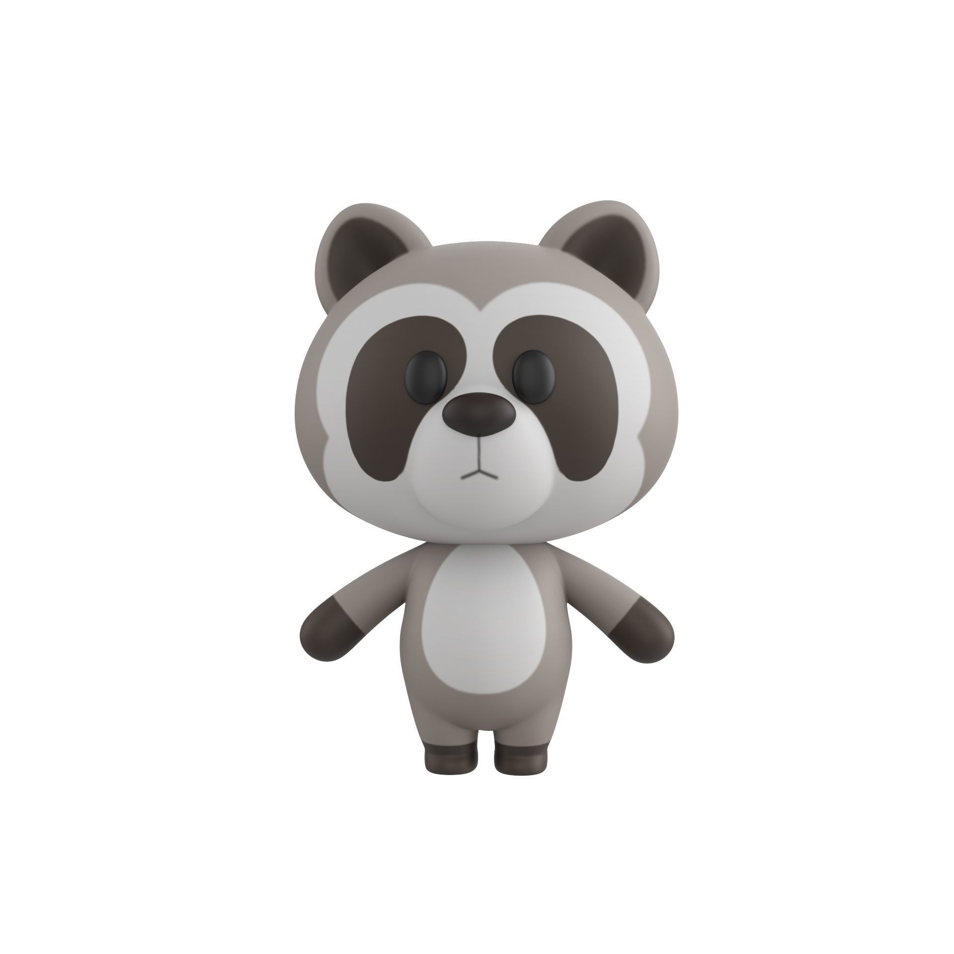 Rigged Cartoon Animal Pack - Game-Ready 3D Model - View 29