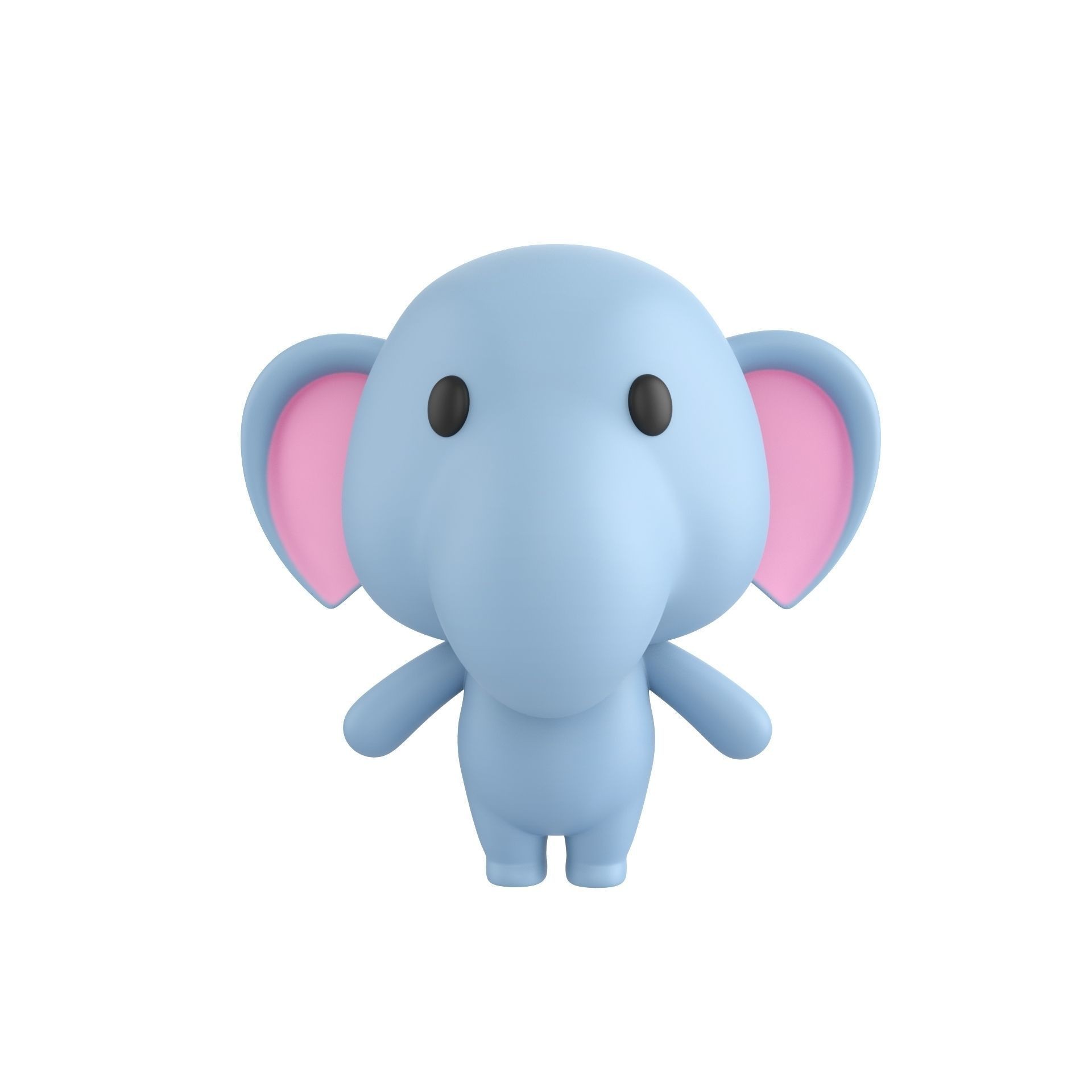 Rigged Cartoon Animal Pack - Game-Ready 3D Model - View 32