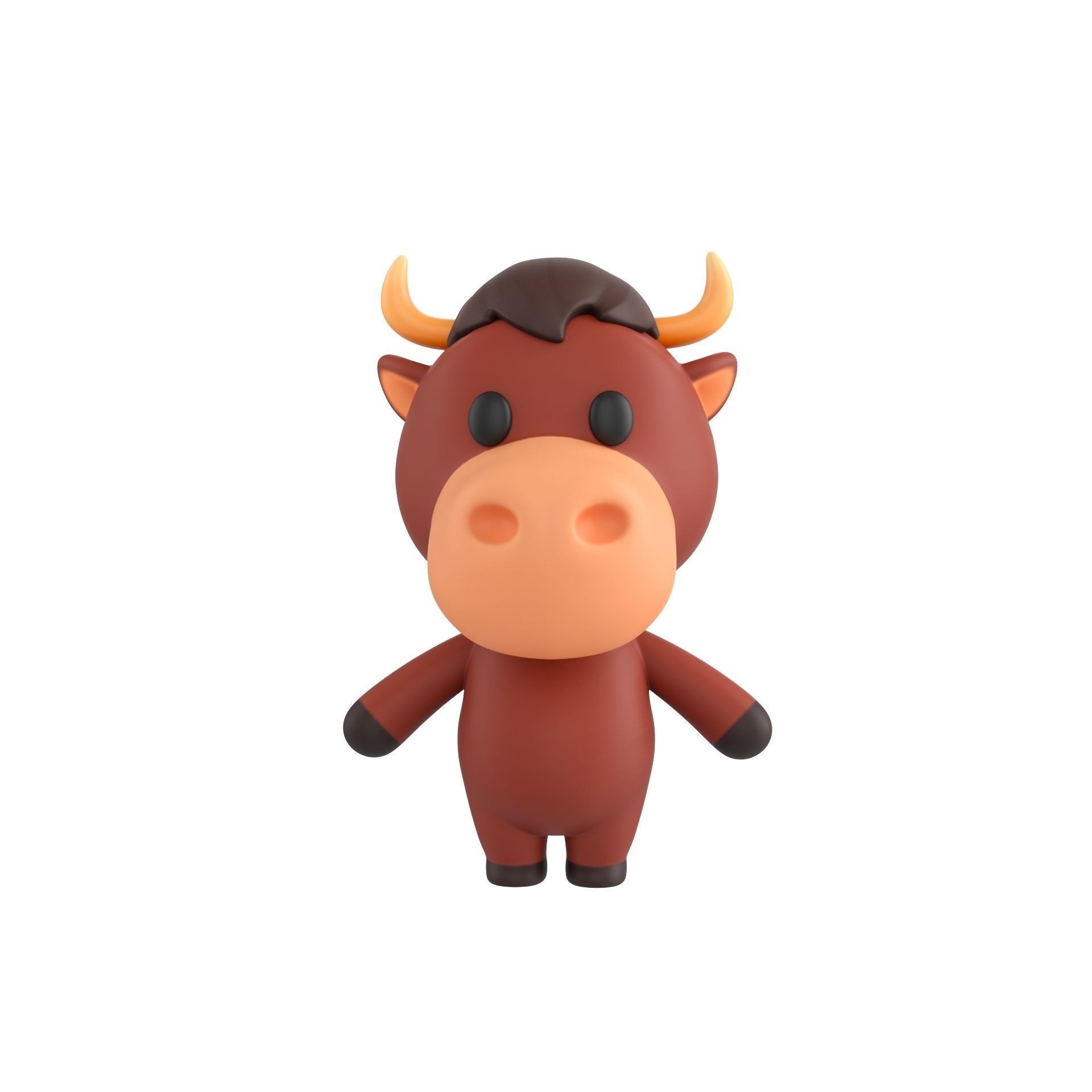 Rigged Cartoon Animal Pack - Game-Ready 3D Model - View 34