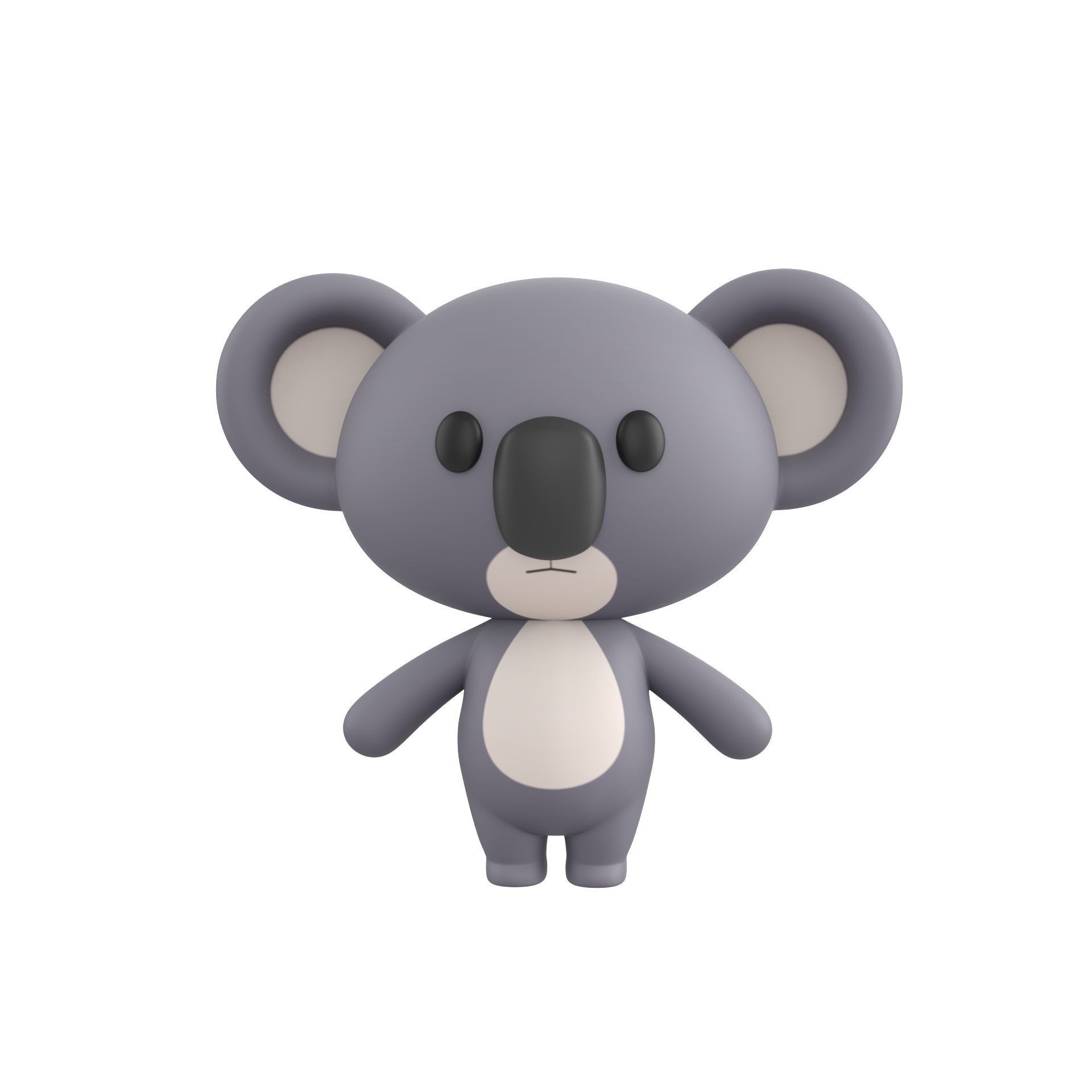 Rigged Cartoon Animal Pack - Game-Ready 3D Model - View 35