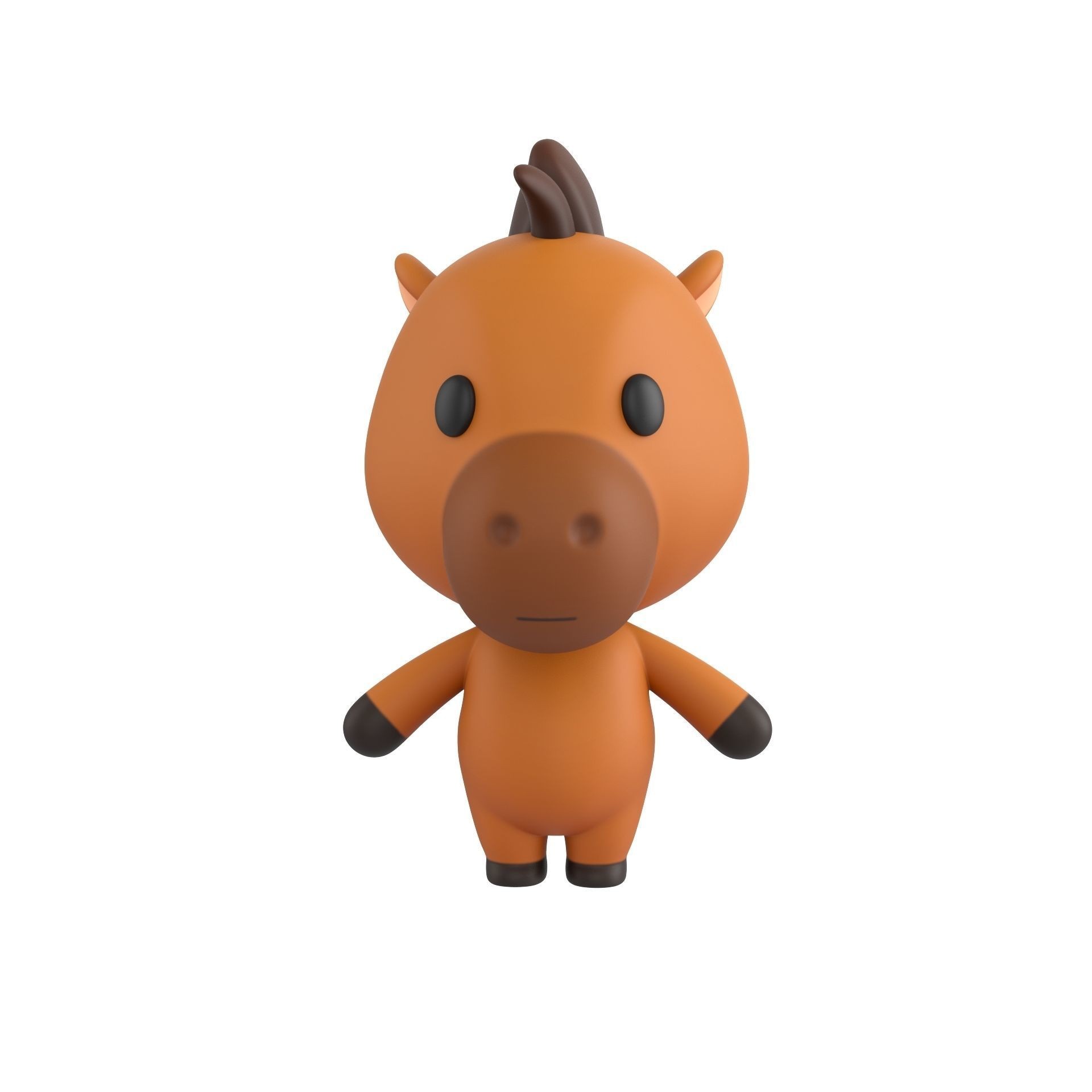 Rigged Cartoon Animal Pack - Game-Ready 3D Model - View 36