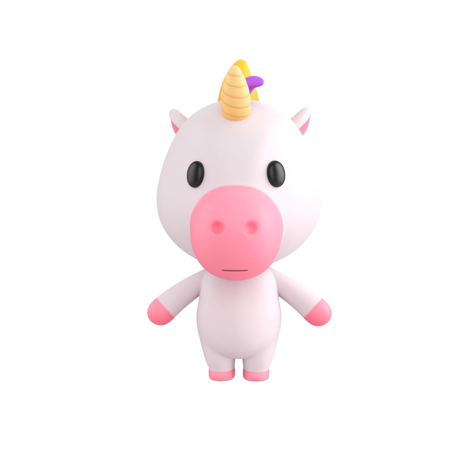 Rigged Cartoon Animal Pack - Game-Ready 3D Model - View 39