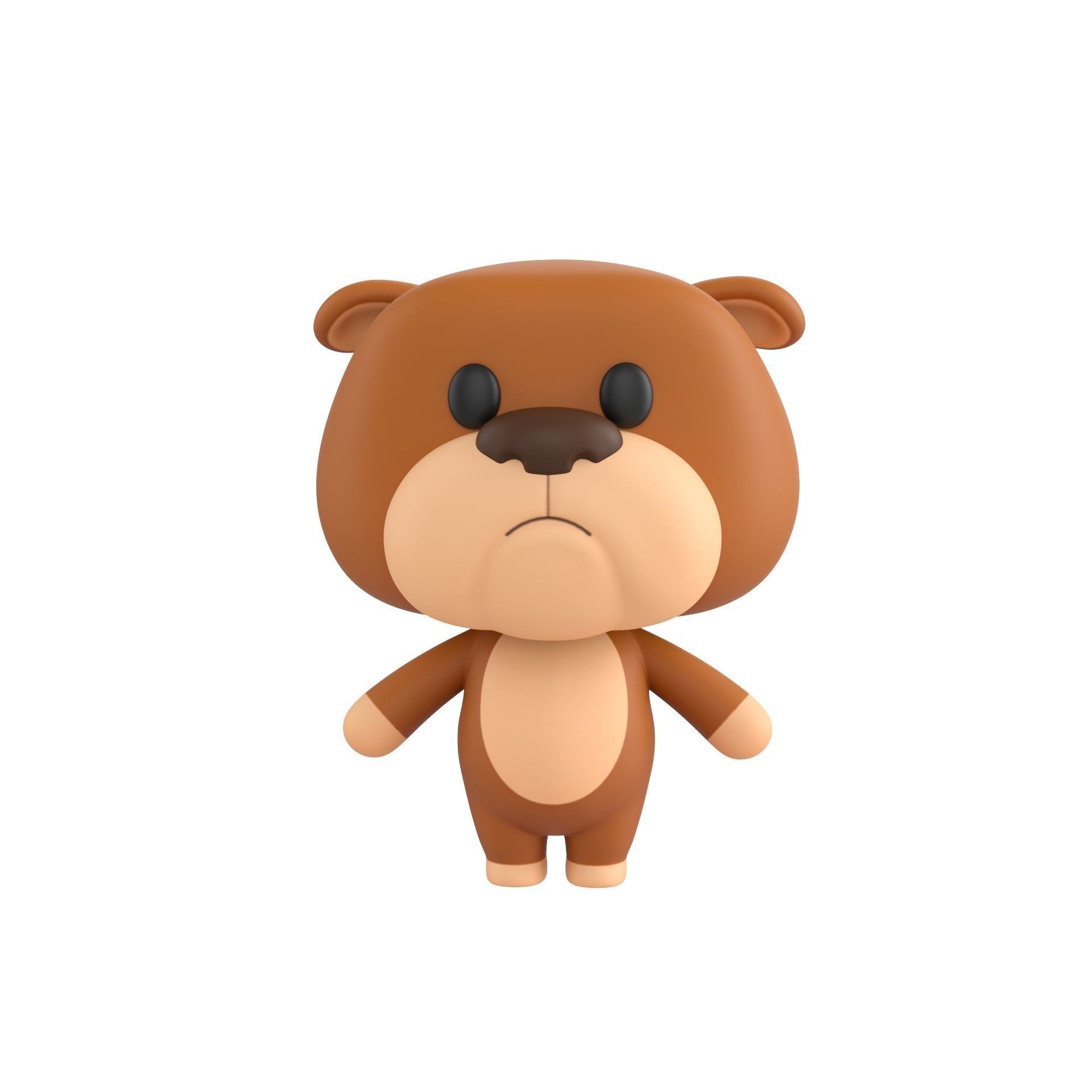 Rigged Cartoon Animal Pack - Game-Ready 3D Model - View 41