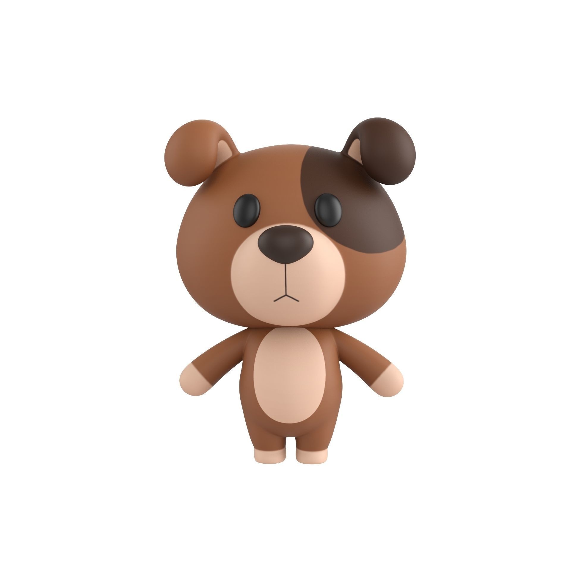 Rigged Cartoon Animal Pack - Game-Ready 3D Model - View 43