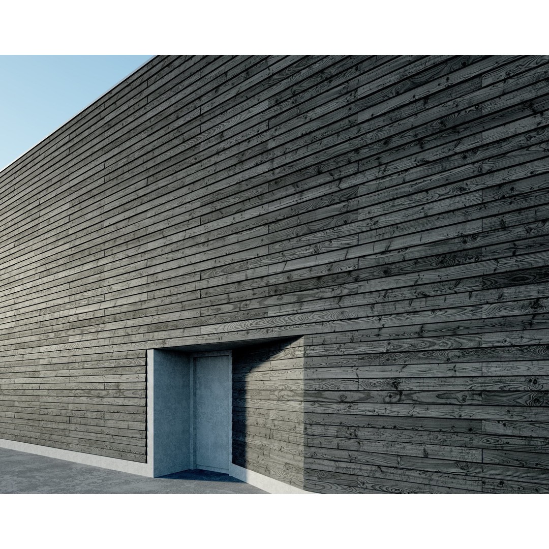 Wood Facade 3D Model – Timber PBR Materials, 8K Seamless Textures - View 38