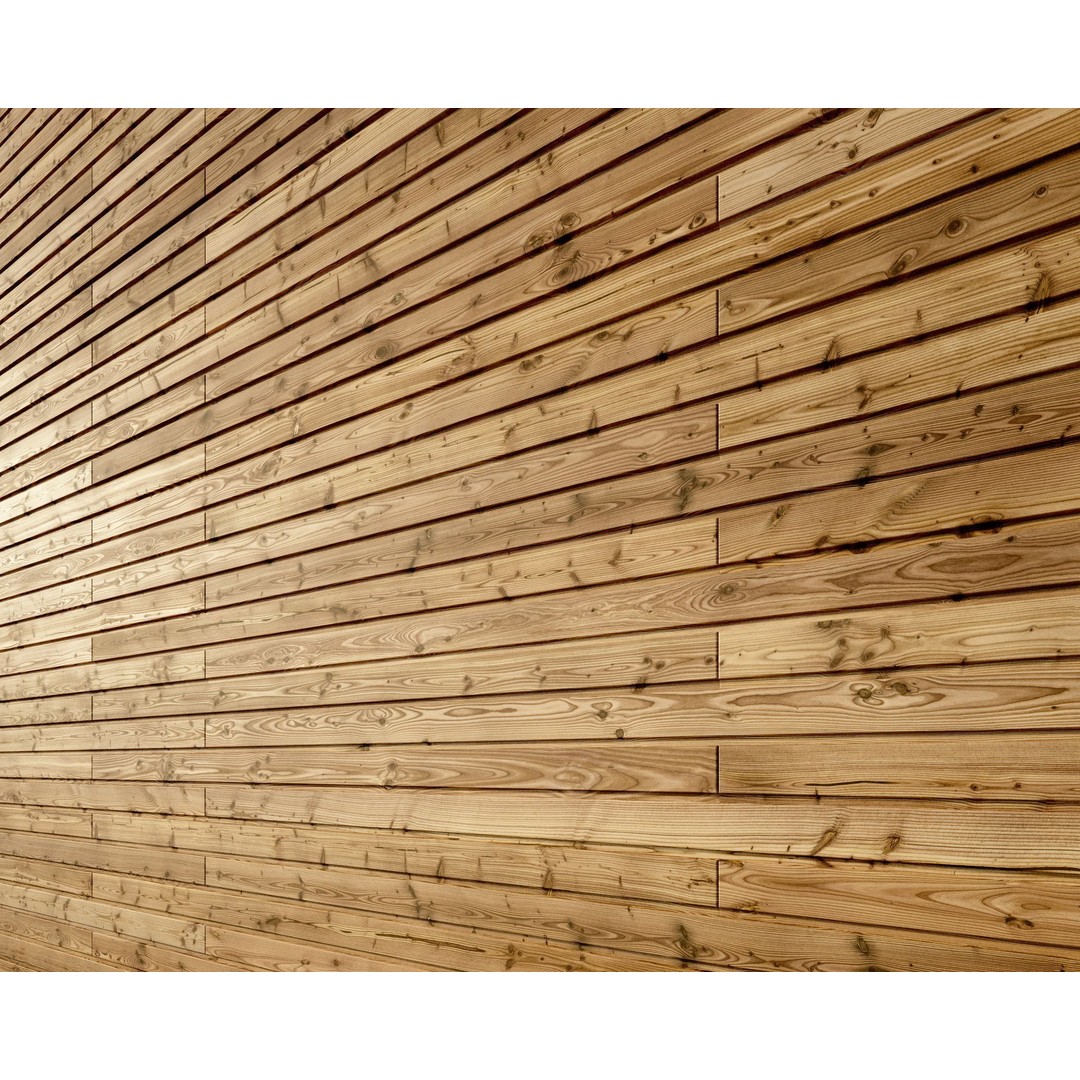 Wood Facade 3D Model – Timber PBR Materials, 8K Seamless Textures - View 42