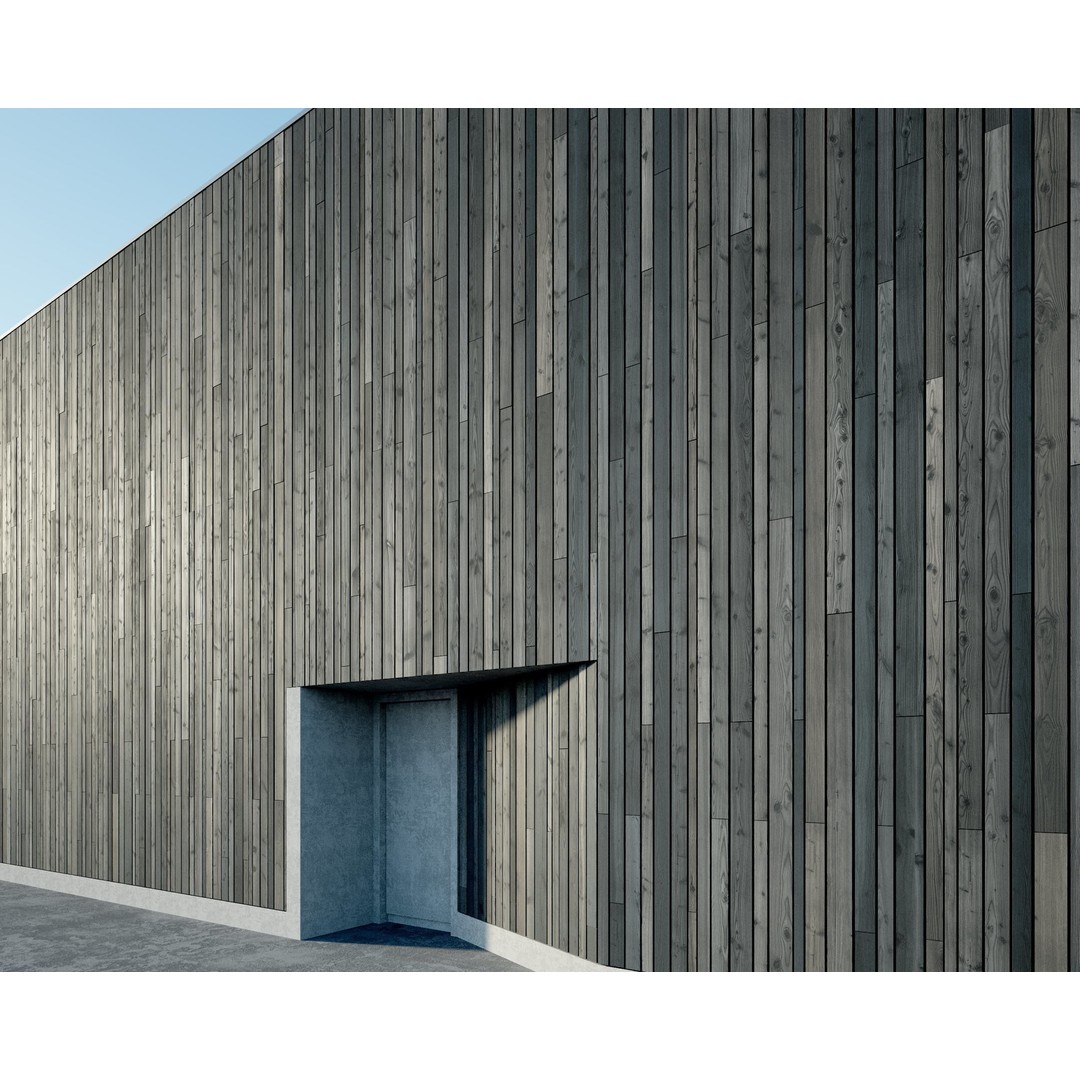 Wood Facade 3D Model – Timber PBR Materials, 8K Seamless Textures - View 56