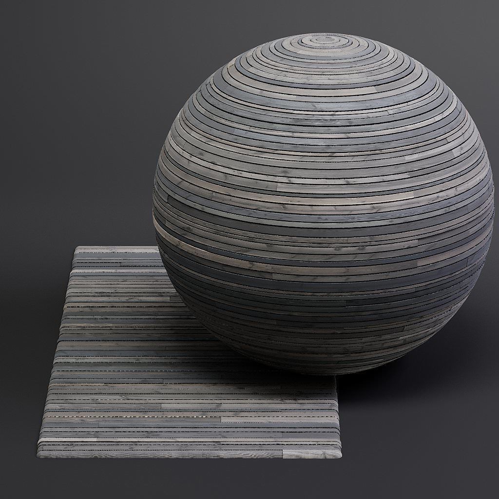 Wood Facade 3D Model – Timber PBR Materials, 8K Seamless Textures - View 57