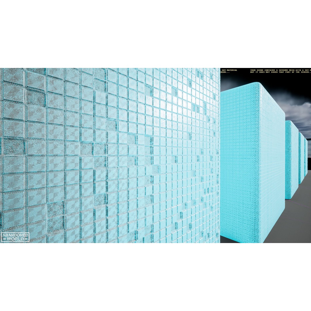 Soviet Mosaics 3D Model – Low Poly Decorative Art Pack, FBX - View 16
