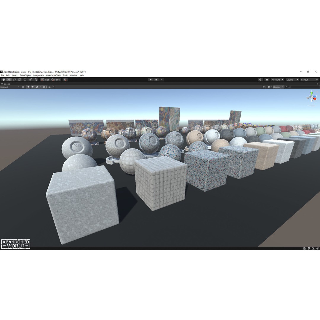 Soviet Mosaics 3D Model – Low Poly Decorative Art Pack, FBX - View 54