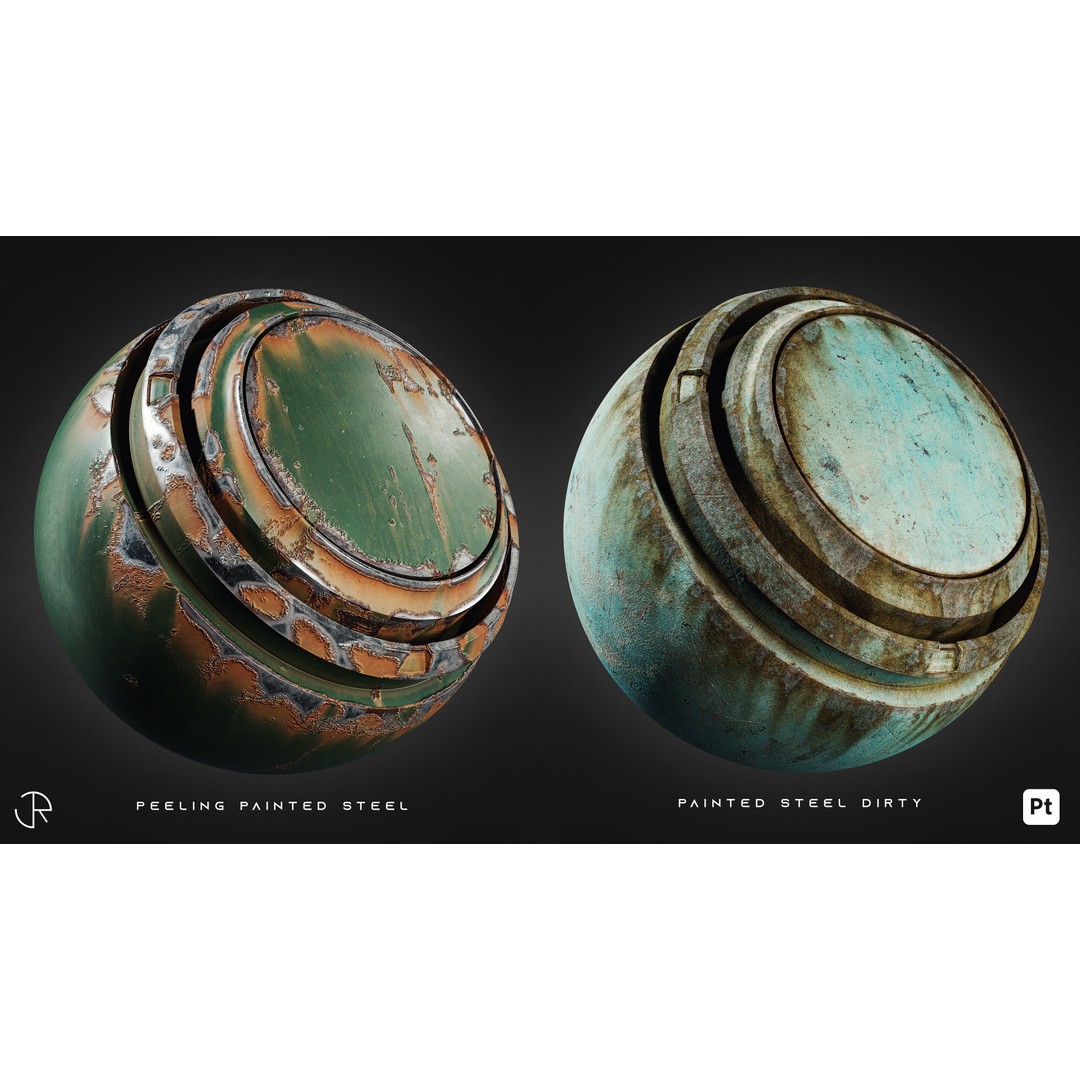 Post Apocalyptic Smart Materials 3D Model – High-Detail Textures, PBR, SPSM - View 15
