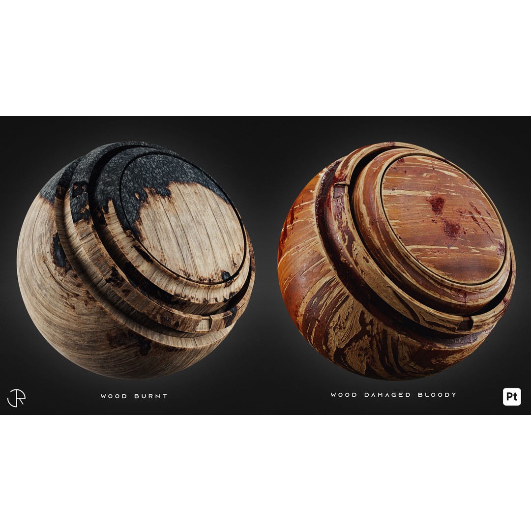 Post Apocalyptic Smart Materials 3D Model – High-Detail Textures, PBR, SPSM - View 7