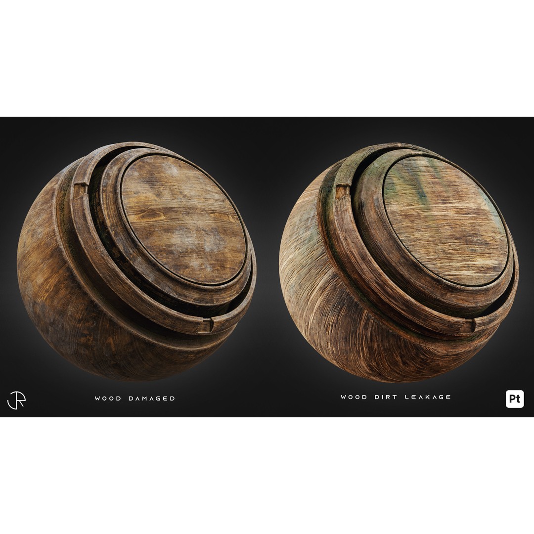 Post Apocalyptic Smart Materials 3D Model – High-Detail Textures, PBR, SPSM - View 8